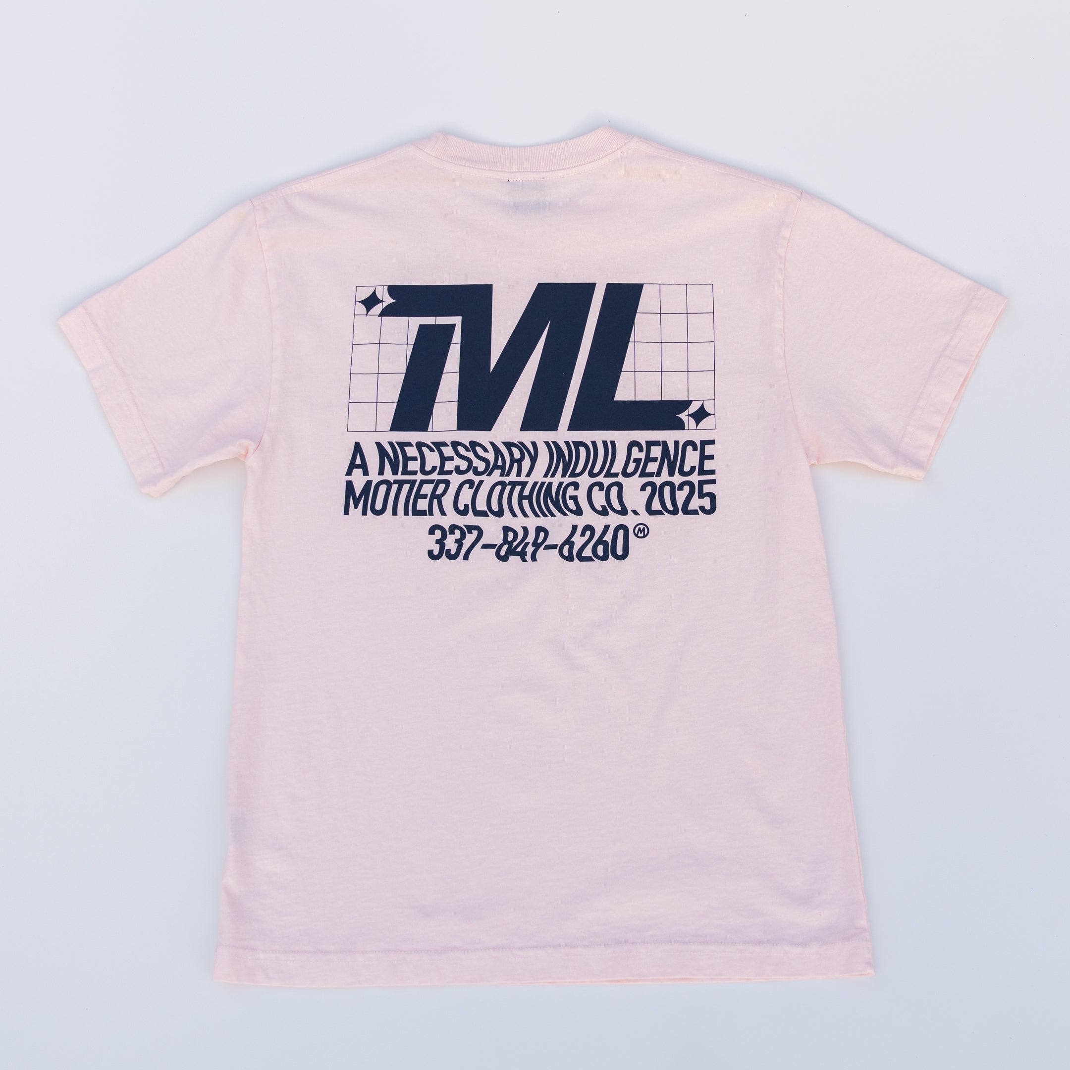 The Necessary Indulgence Luxe Tee (Orchid Ice) - Motier Lafayette 