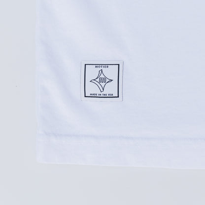 The Blur Butterfly Luxe Tee (White) - Motier Lafayette 