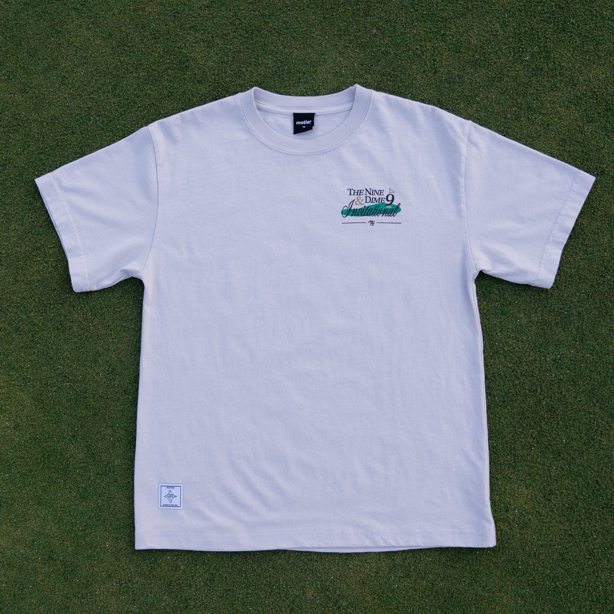 The 9 & Dime Invitational Luxe Tee (Oysterbay) - Motier Lafayette 