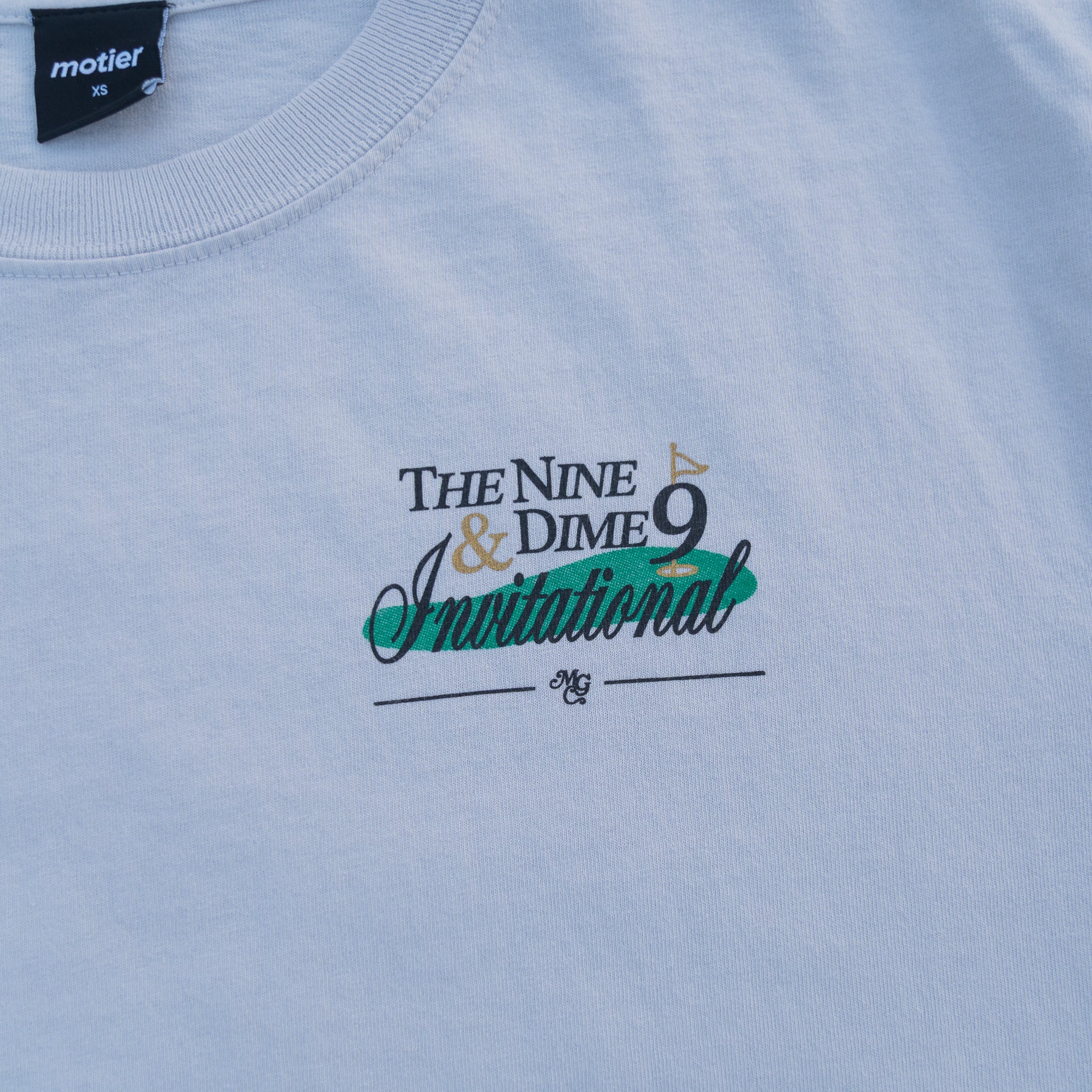 The 9 & Dime Invitational Luxe Tee (Oysterbay) - Motier Lafayette 