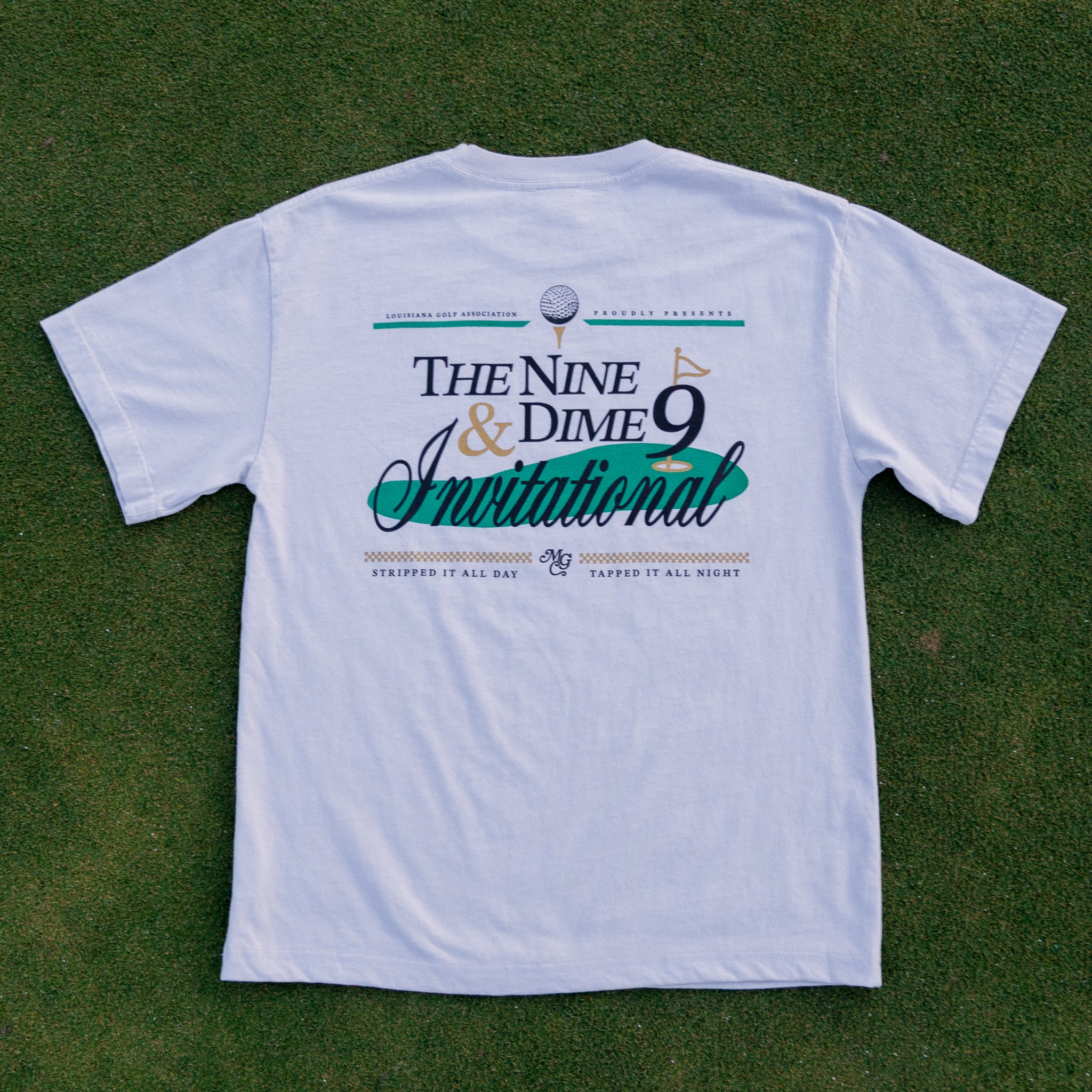 The 9 & Dime Invitational Luxe Tee (Oysterbay) - Motier Lafayette 