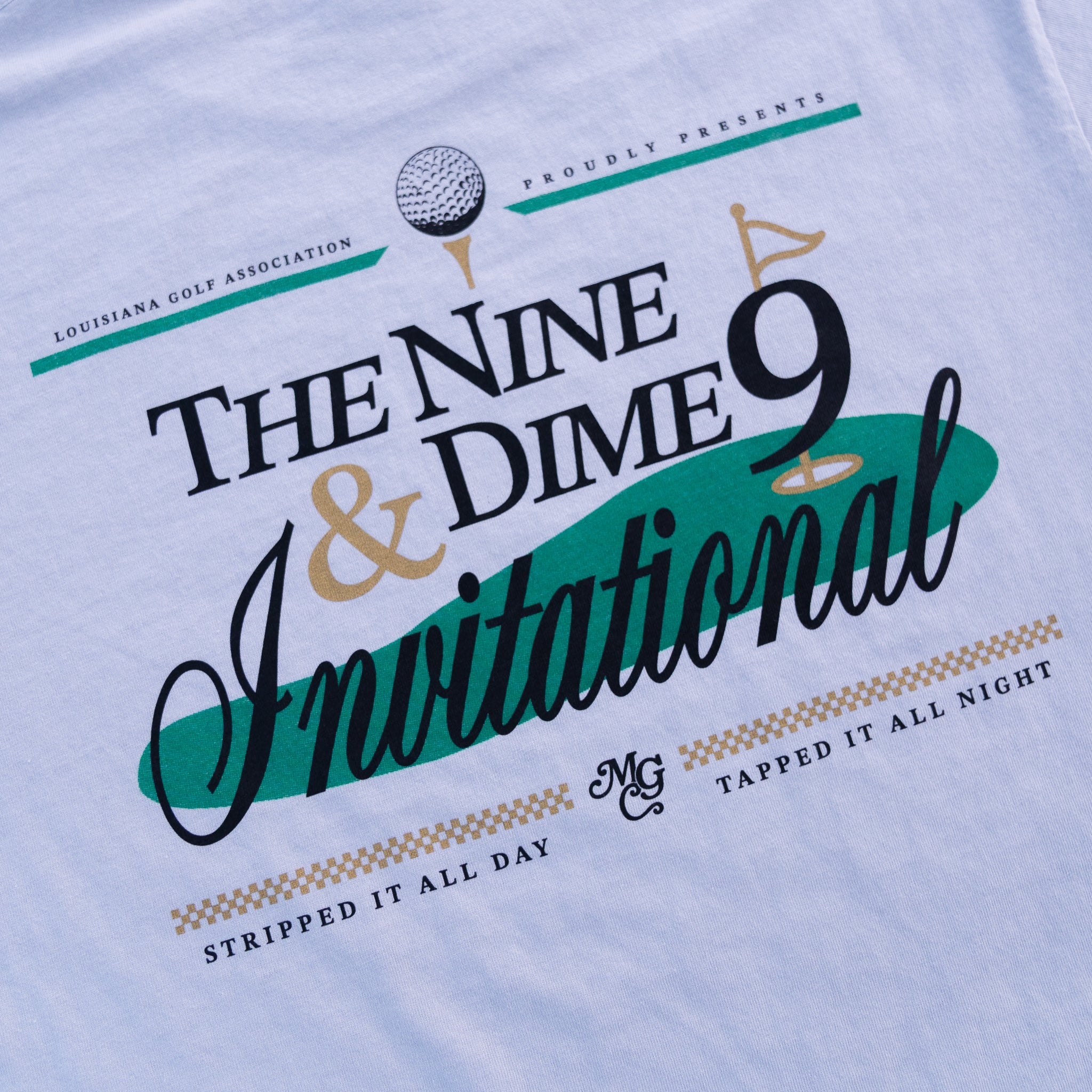 The 9 & Dime Invitational Luxe Tee (Oysterbay) - Motier Lafayette 