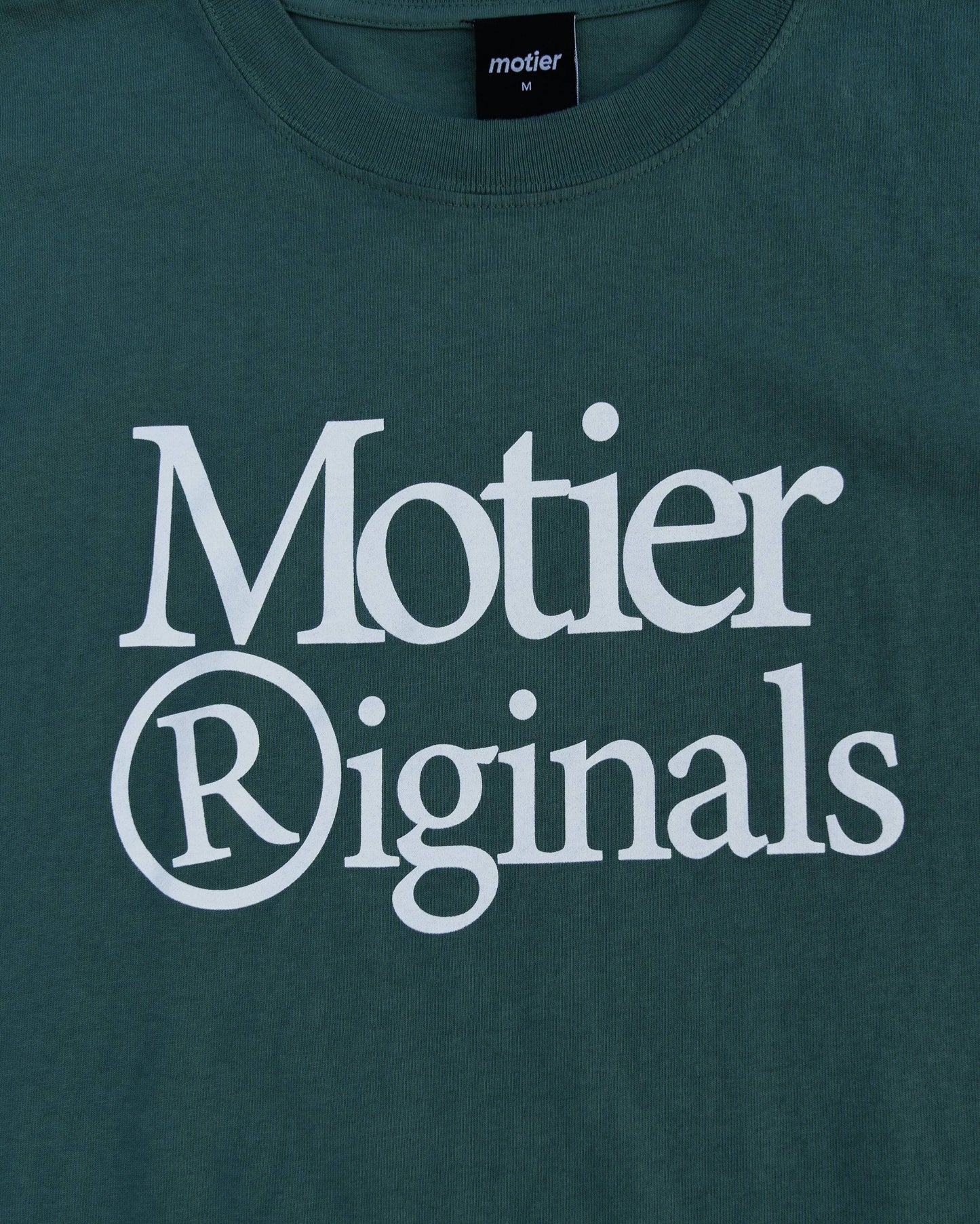 Motier Originals Front Print Luxe Tee (Silver Pine) - Motier Lafayette 