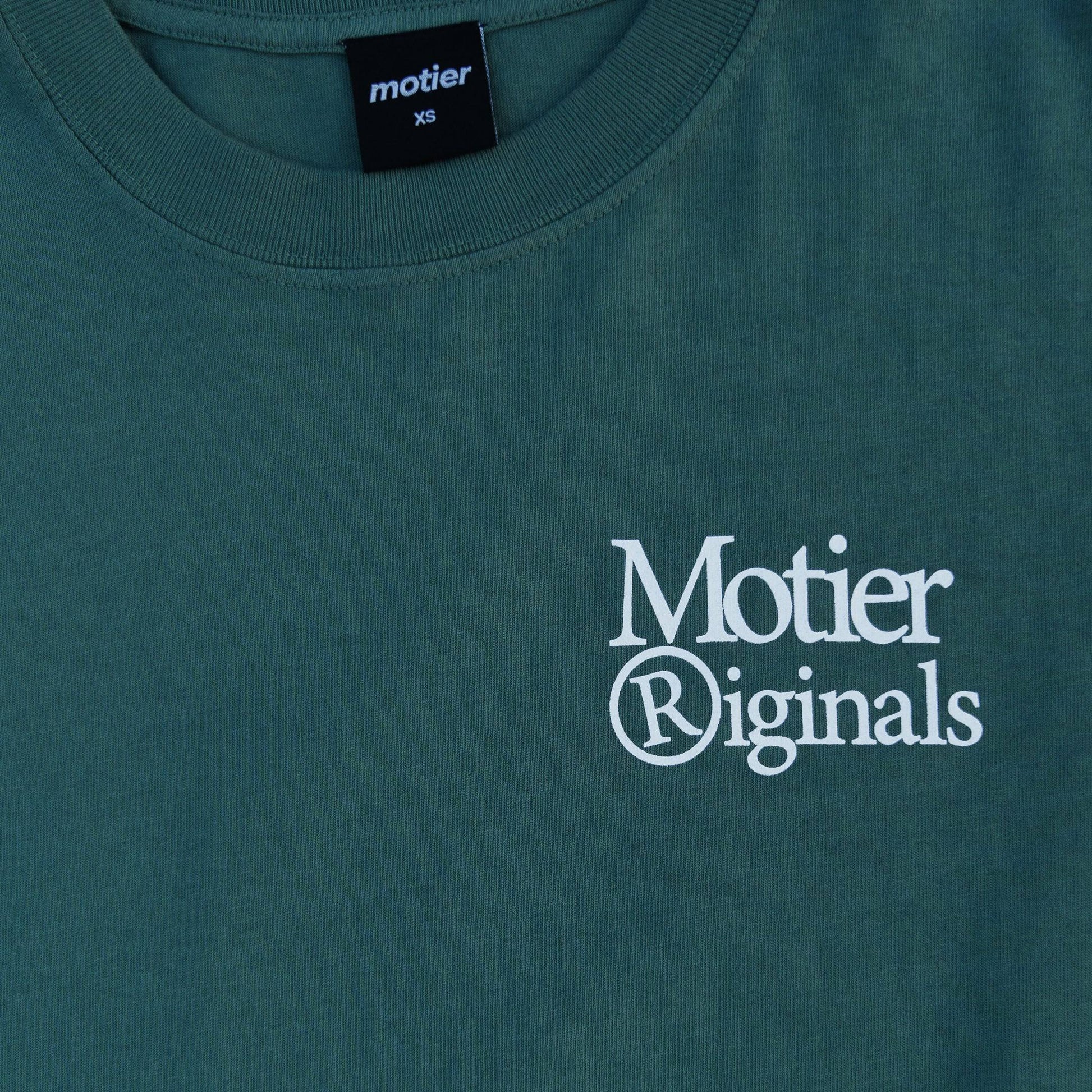Motier Originals Luxe Tee (Silver Pine) - Motier Lafayette 