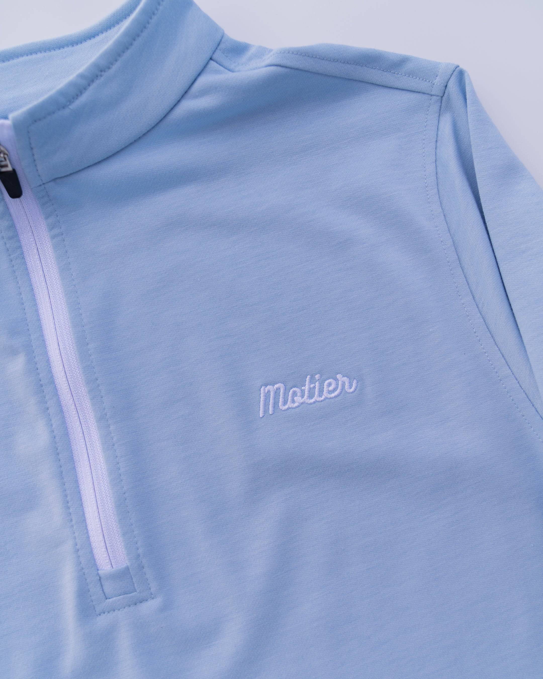 The Lionel Quarter Zip (Ice) - Motier Lafayette 