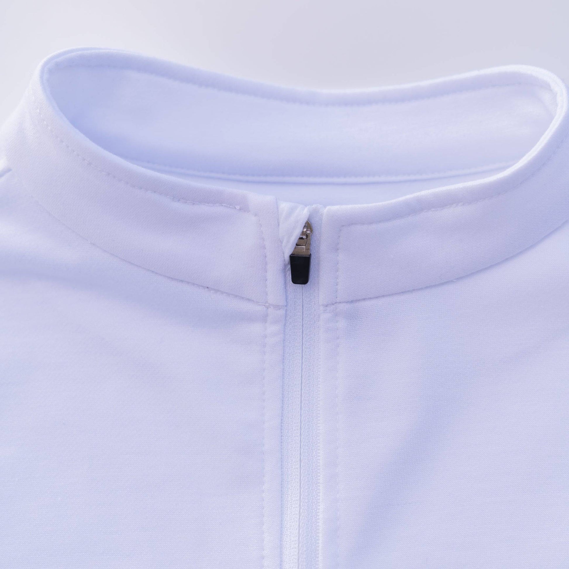 The Lionel Quarter Zip (White) - Motier Lafayette 