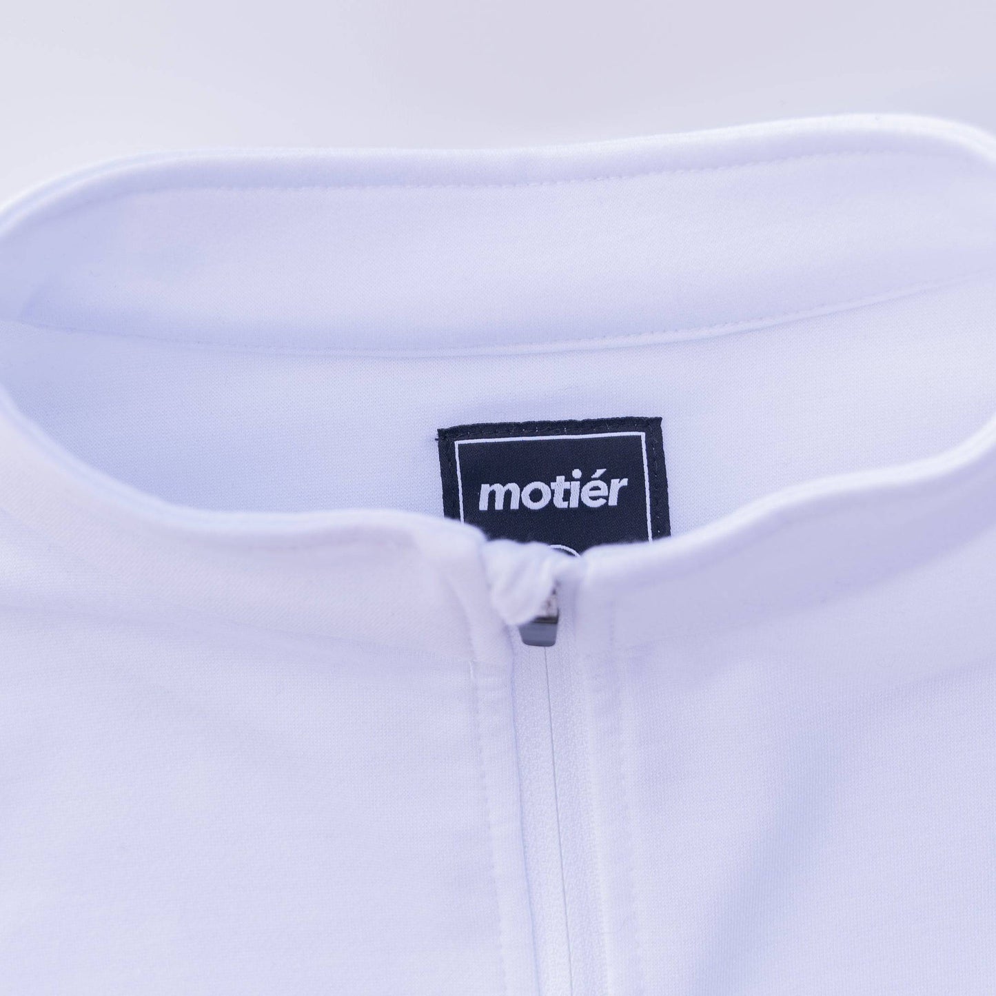 The Lionel Quarter Zip (White) - Motier Lafayette 