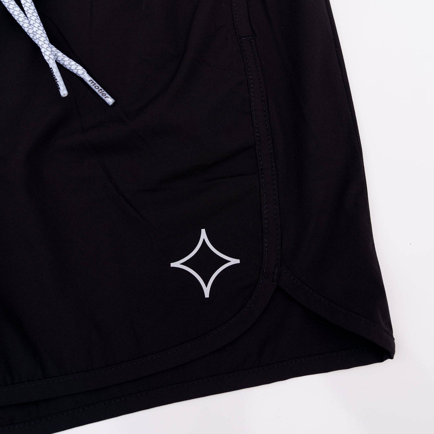 Refined Active Shorts (Black) - Motier Lafayette 