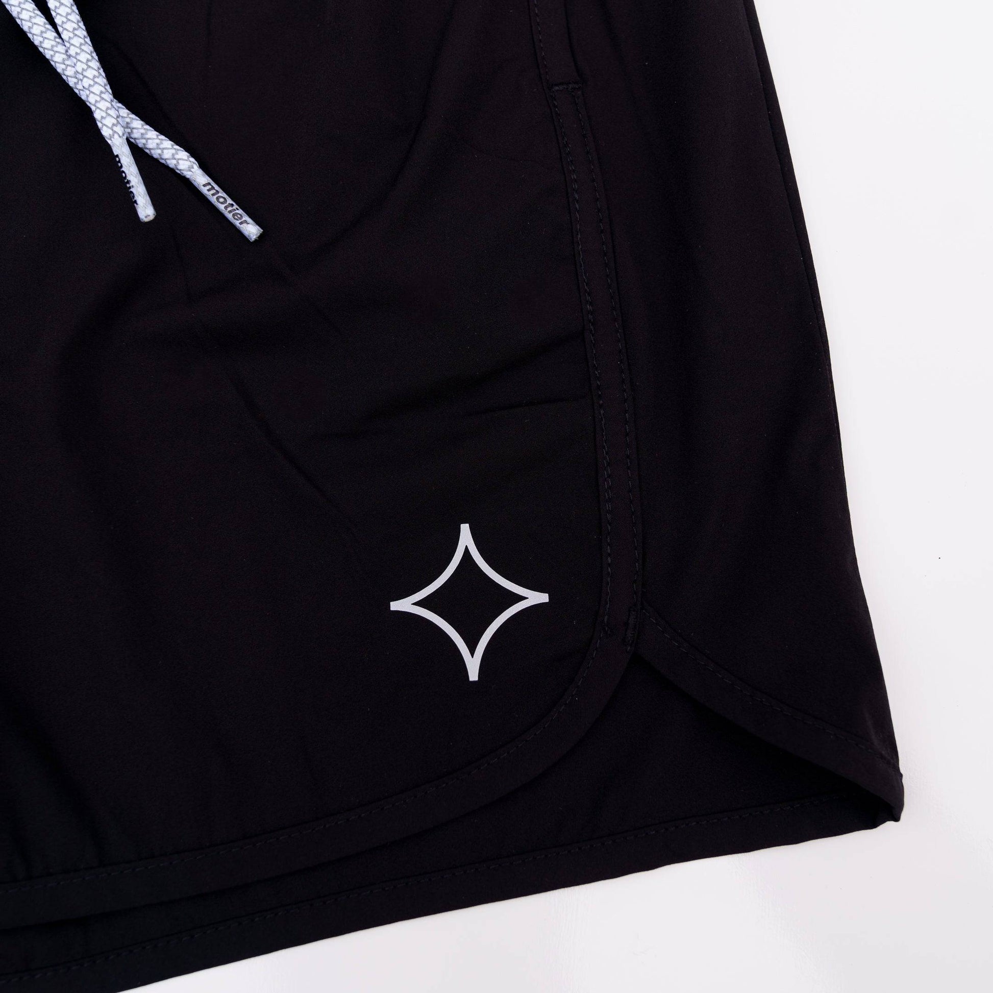Refined Active Shorts (Black) - Motier Lafayette 