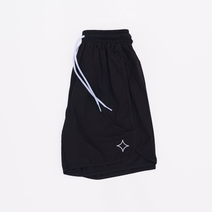 Youth Refined Active Shorts (Black)
