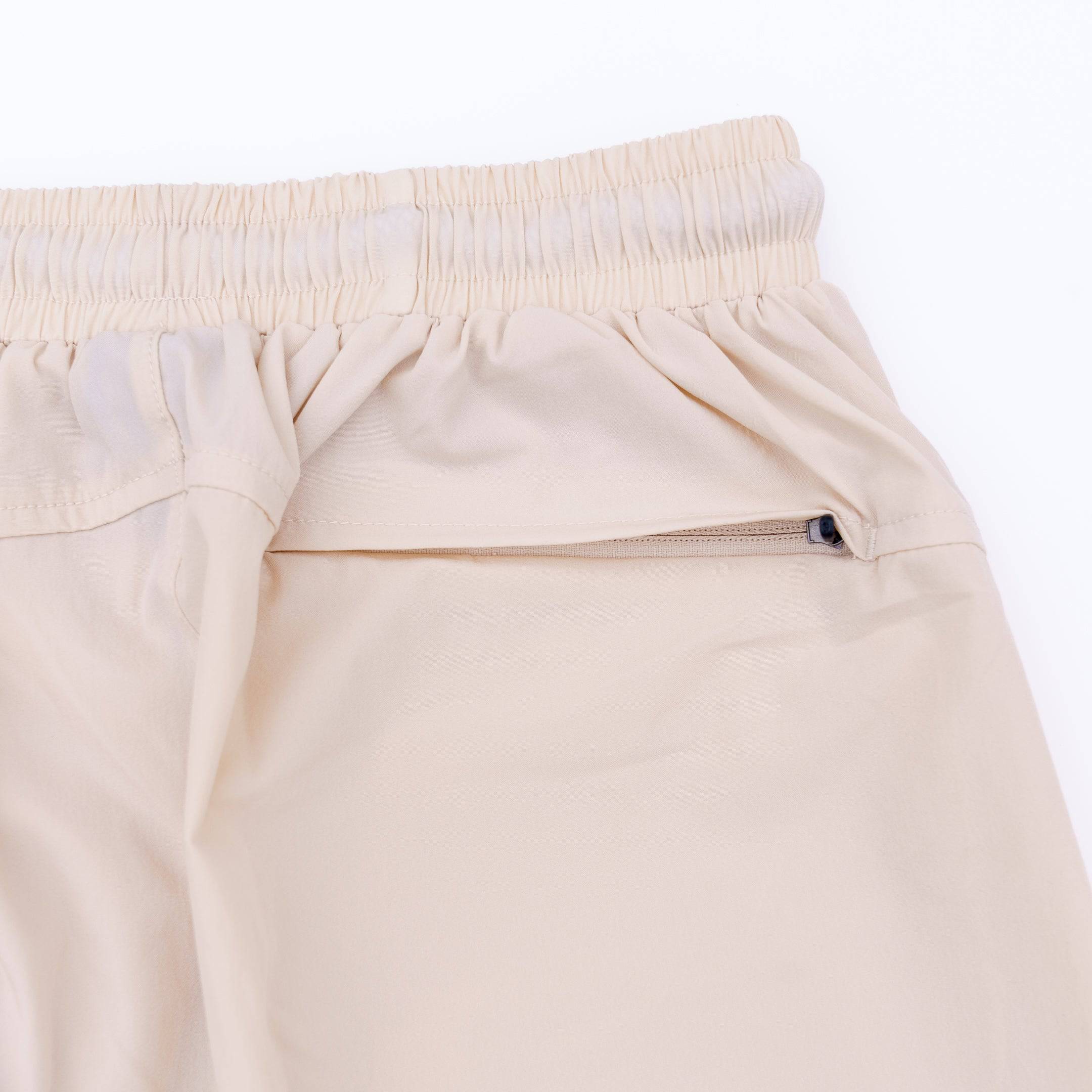 Refined Active Shorts (Sand) - Motier Lafayette 