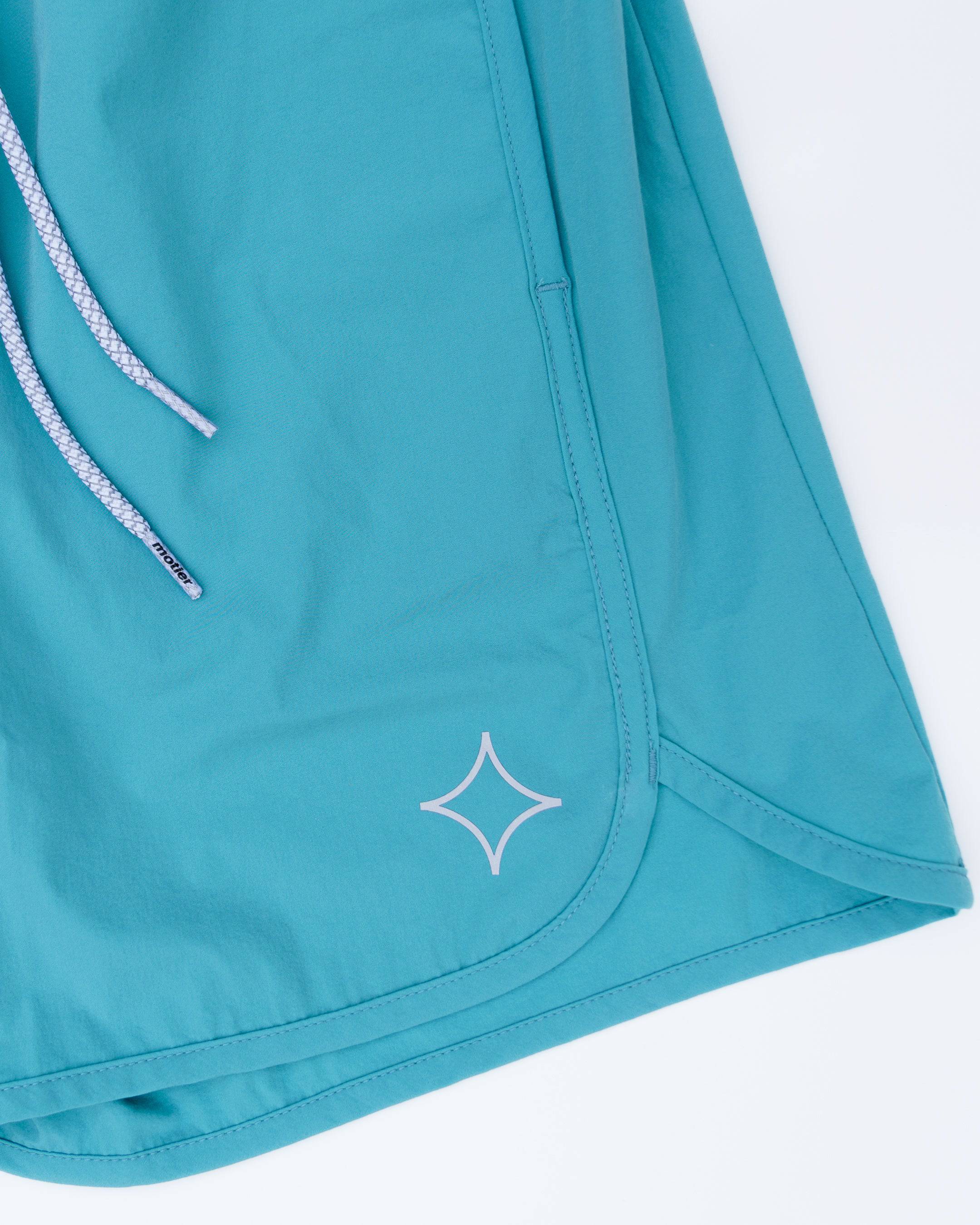 Refined Active Shorts (Seafoam) - Motier Lafayette 