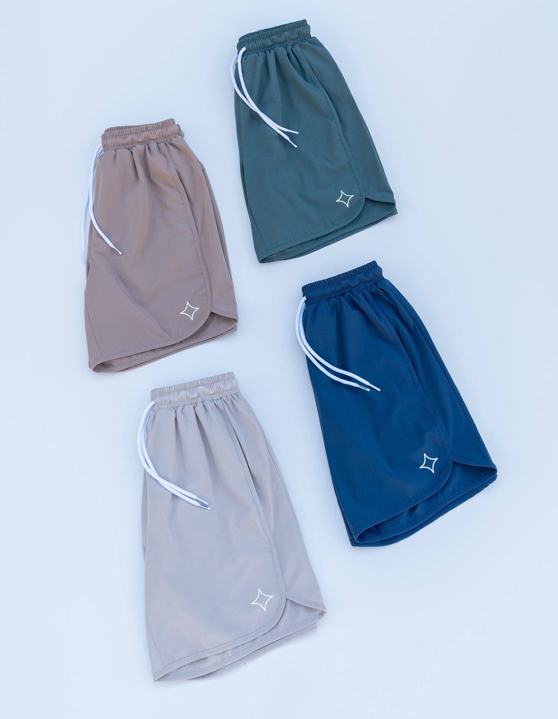Refined Active Shorts (Silver Pine) - Motier Lafayette 