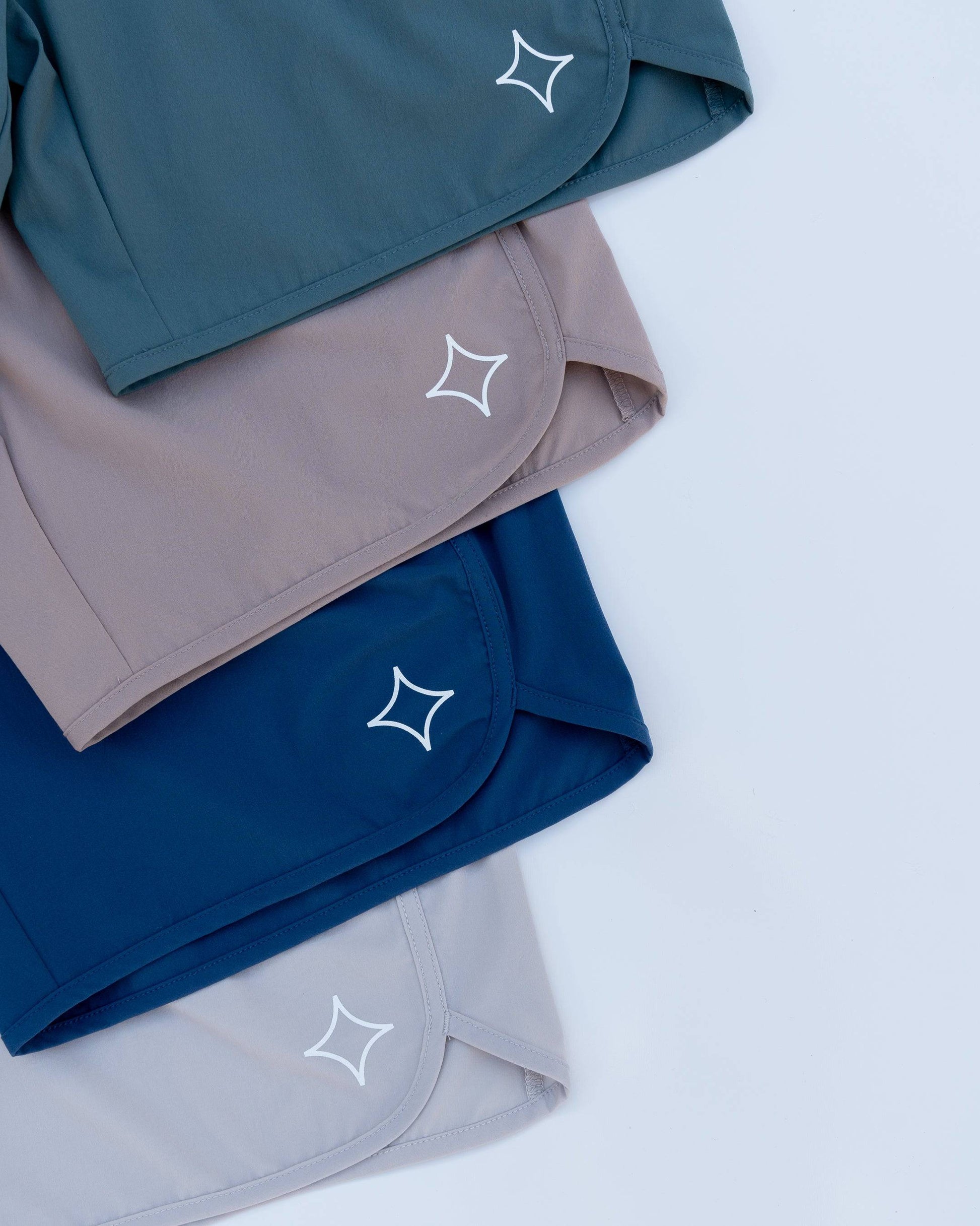 Refined Active Shorts (Silver Pine) - Motier Lafayette 
