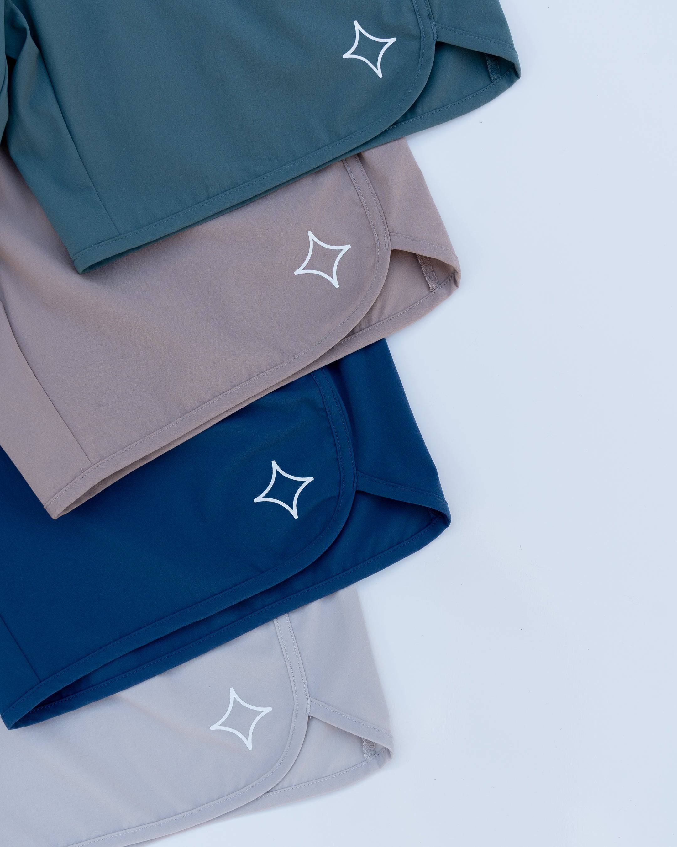 Refined Active Shorts (Silver Pine) - Motier Lafayette 