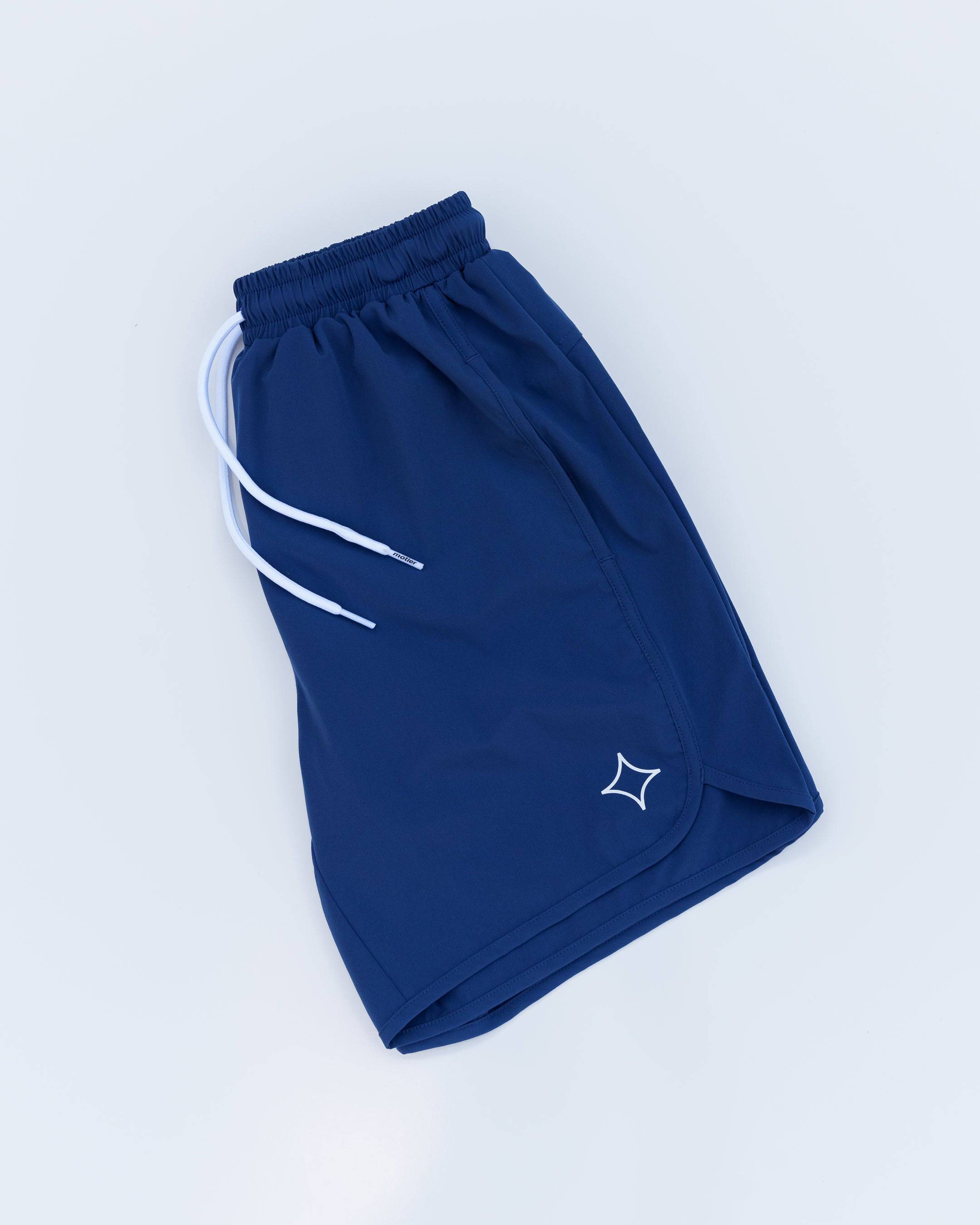 Refined Active Shorts (Light Navy) - Motier Lafayette 