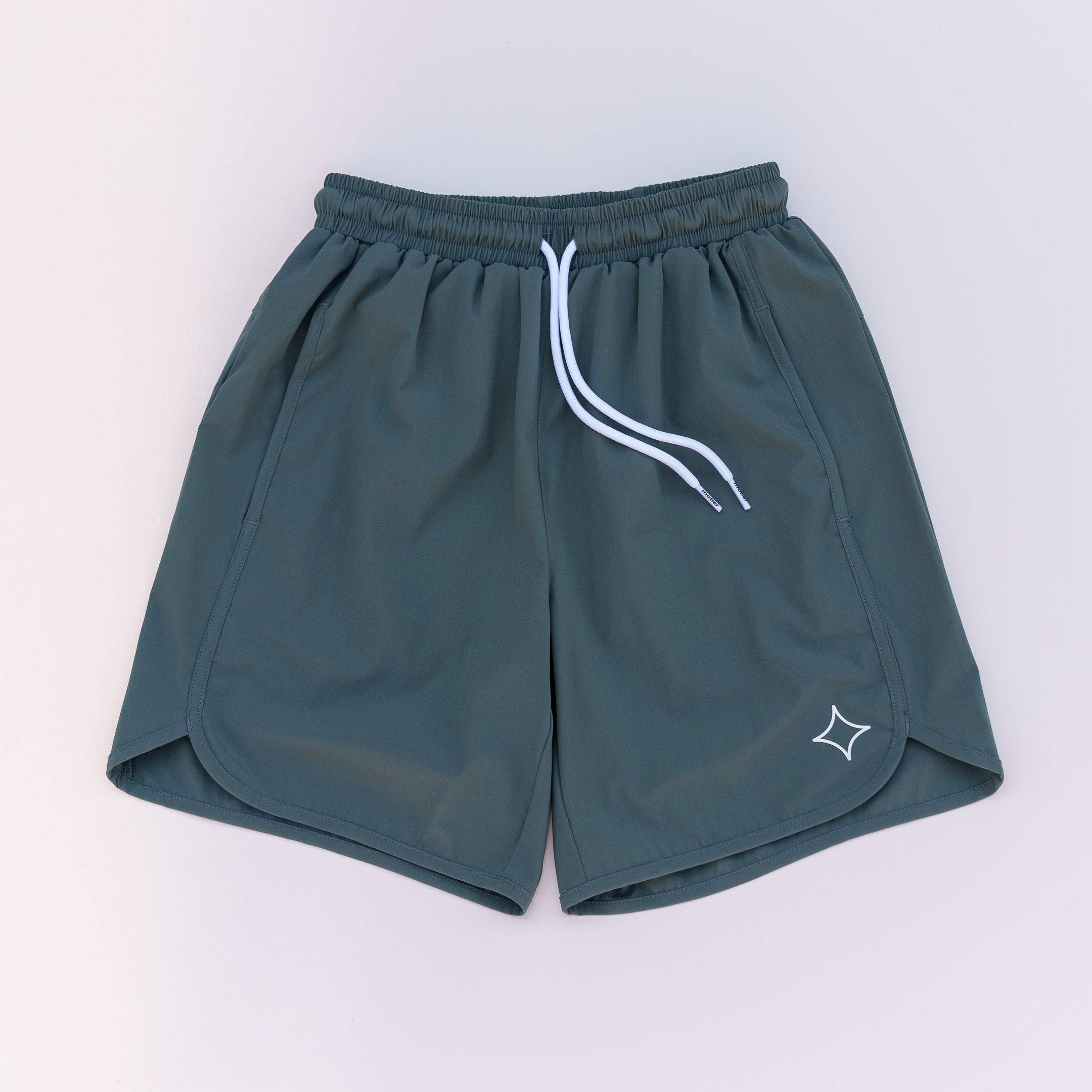 Youth Refined Active Shorts (Silver Pine)