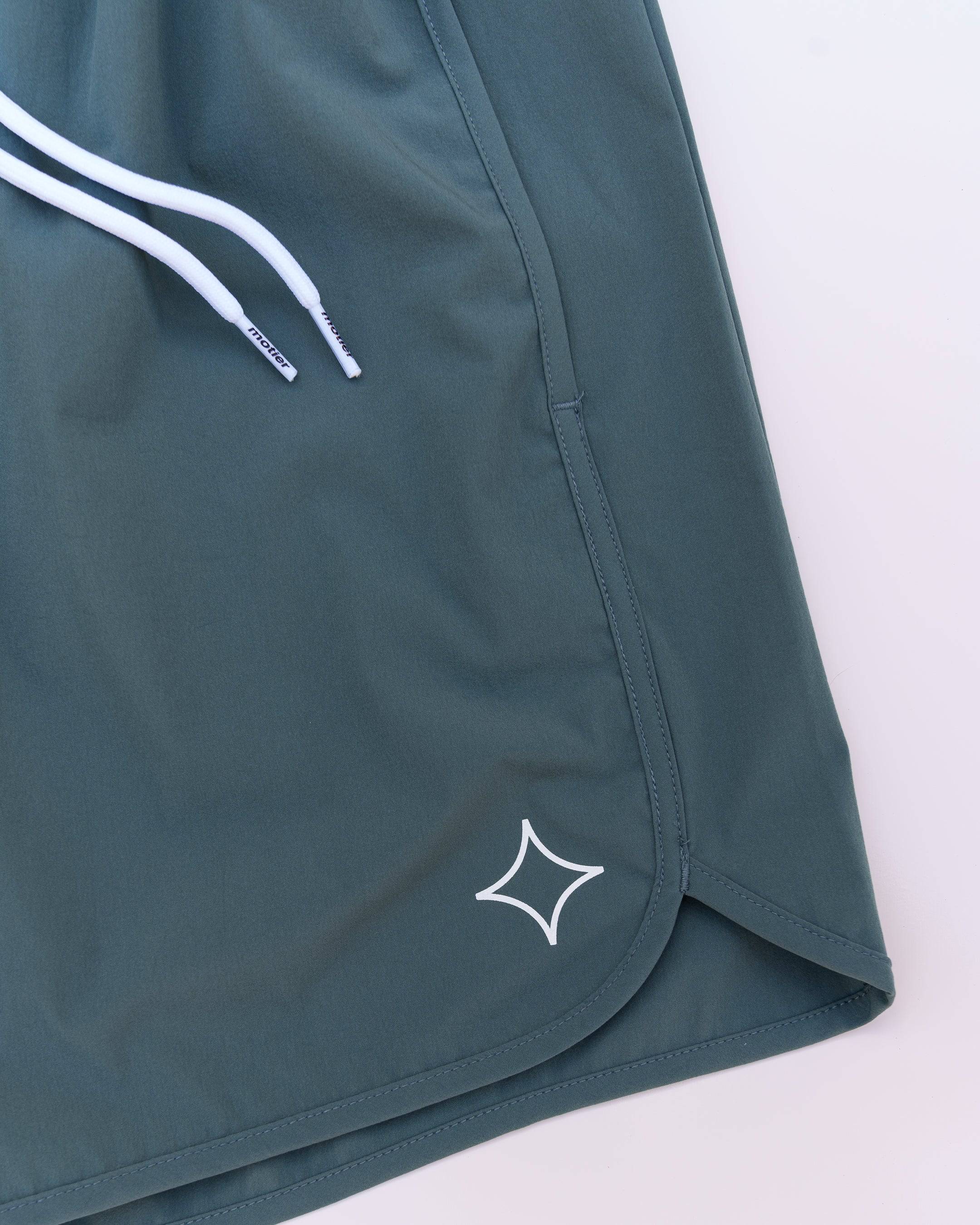 Youth Refined Active Shorts (Silver Pine)