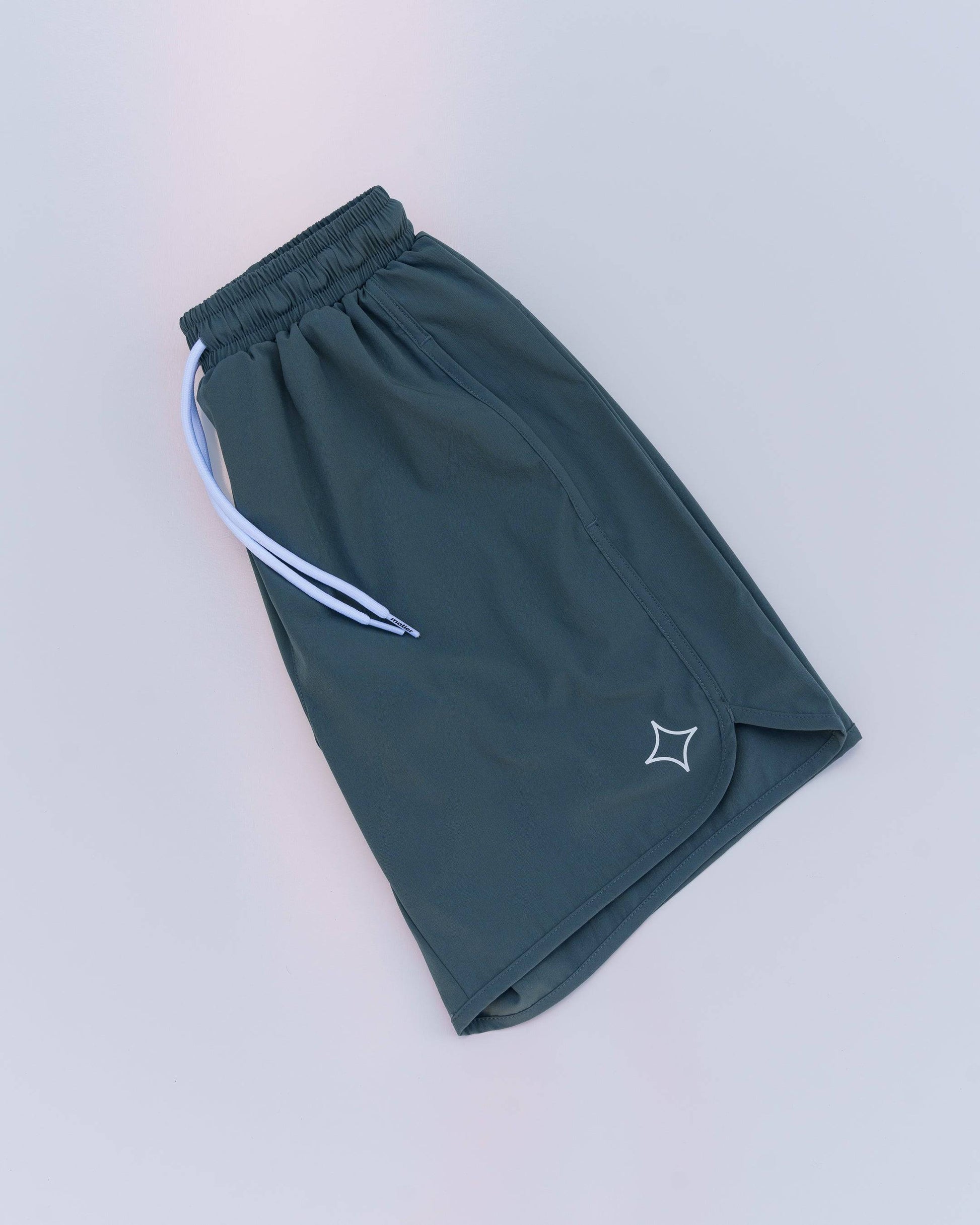 Refined Active Shorts (Silver Pine) - Motier Lafayette 