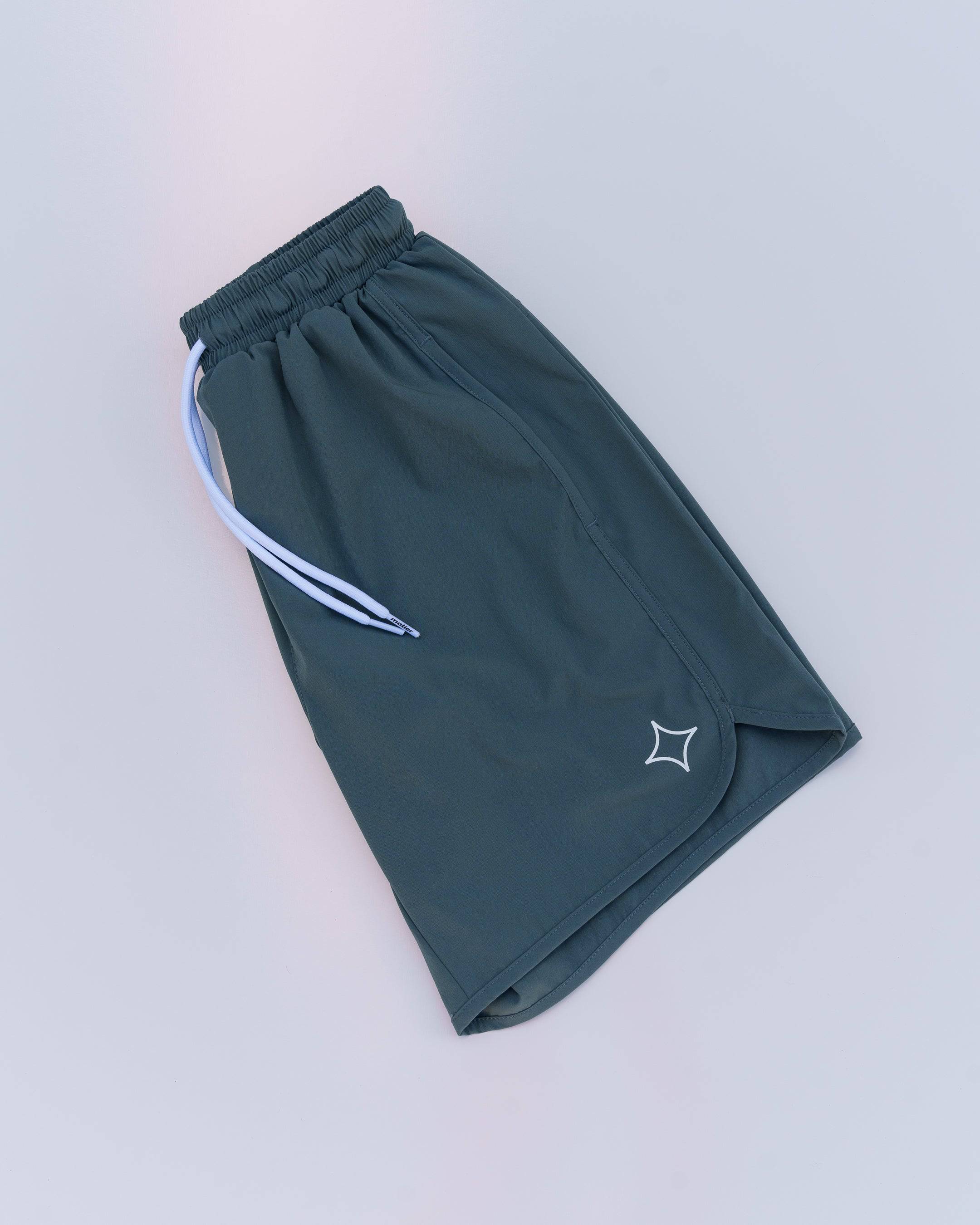 Refined Active Shorts (Silver Pine) - Motier Lafayette 