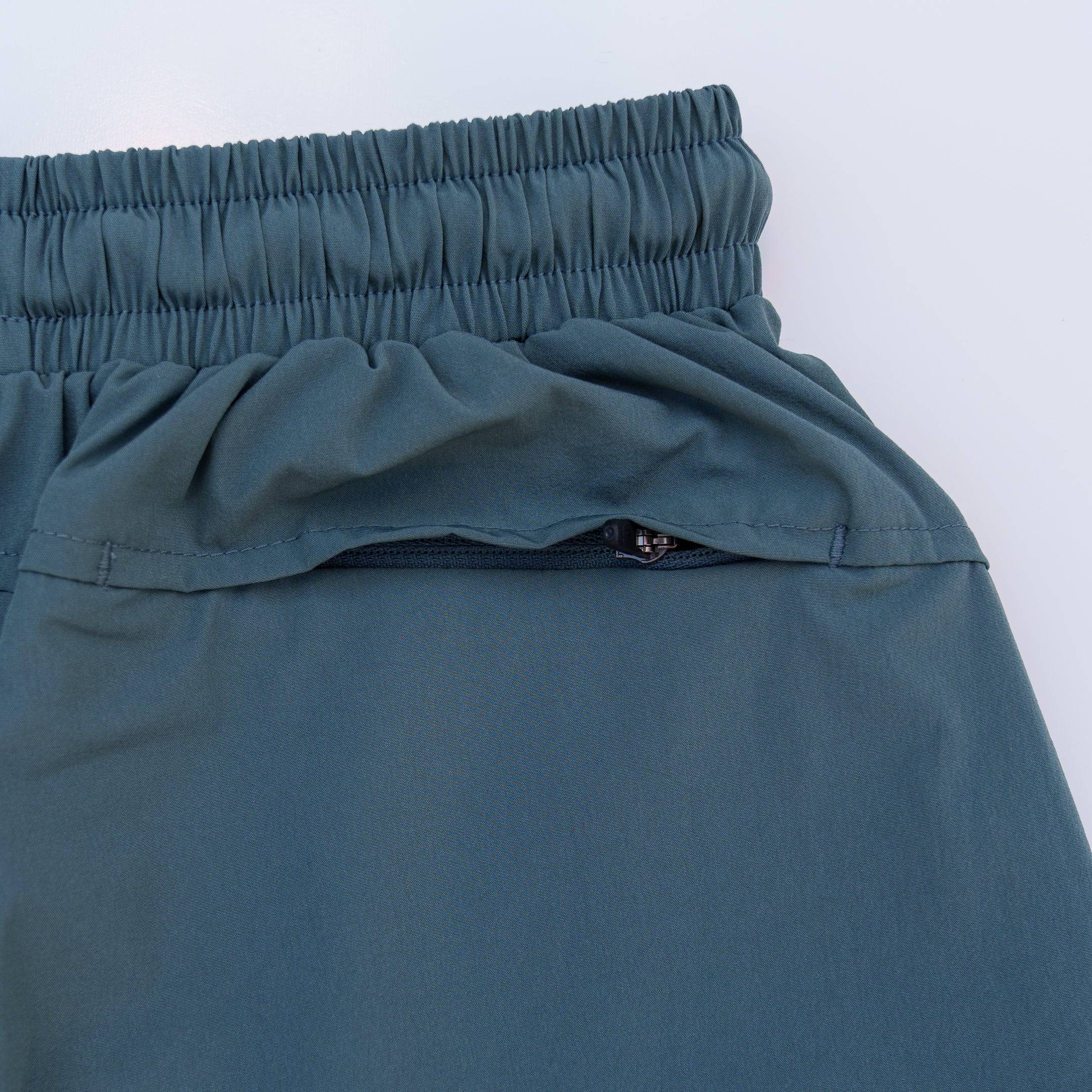 Youth Refined Active Shorts (Silver Pine)