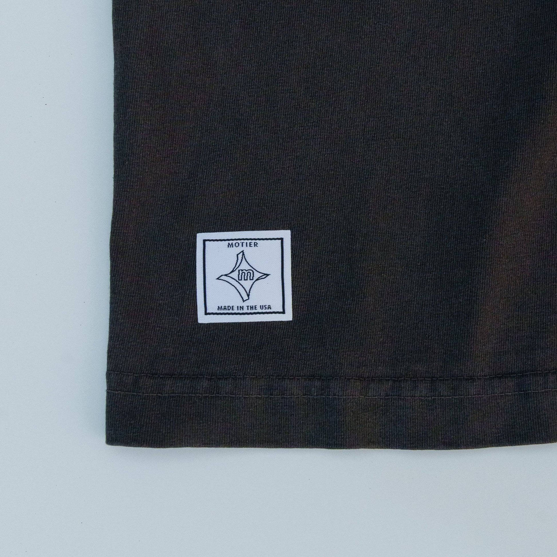 Retro Sportswear Luxe Pocket Tee (Vintage Black) - Motier Lafayette 