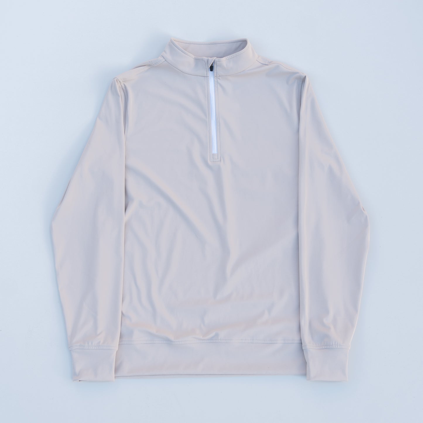 The Riviera Quarter Zip (Smoke) - Motier Lafayette 