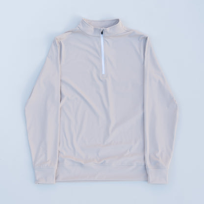 The Riviera Quarter Zip (Smoke) - Motier Lafayette 