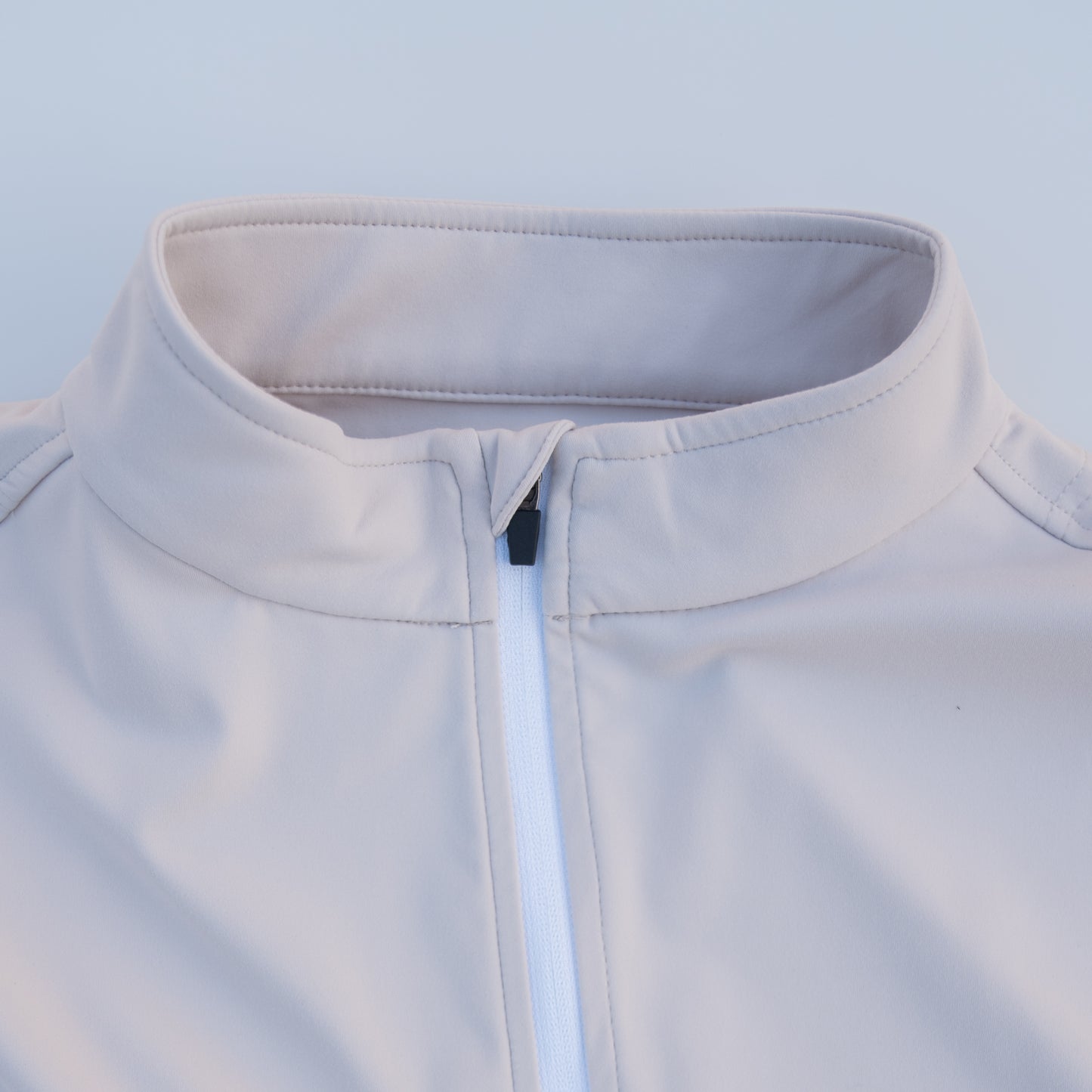 The Riviera Quarter Zip (Smoke) - Motier Lafayette 