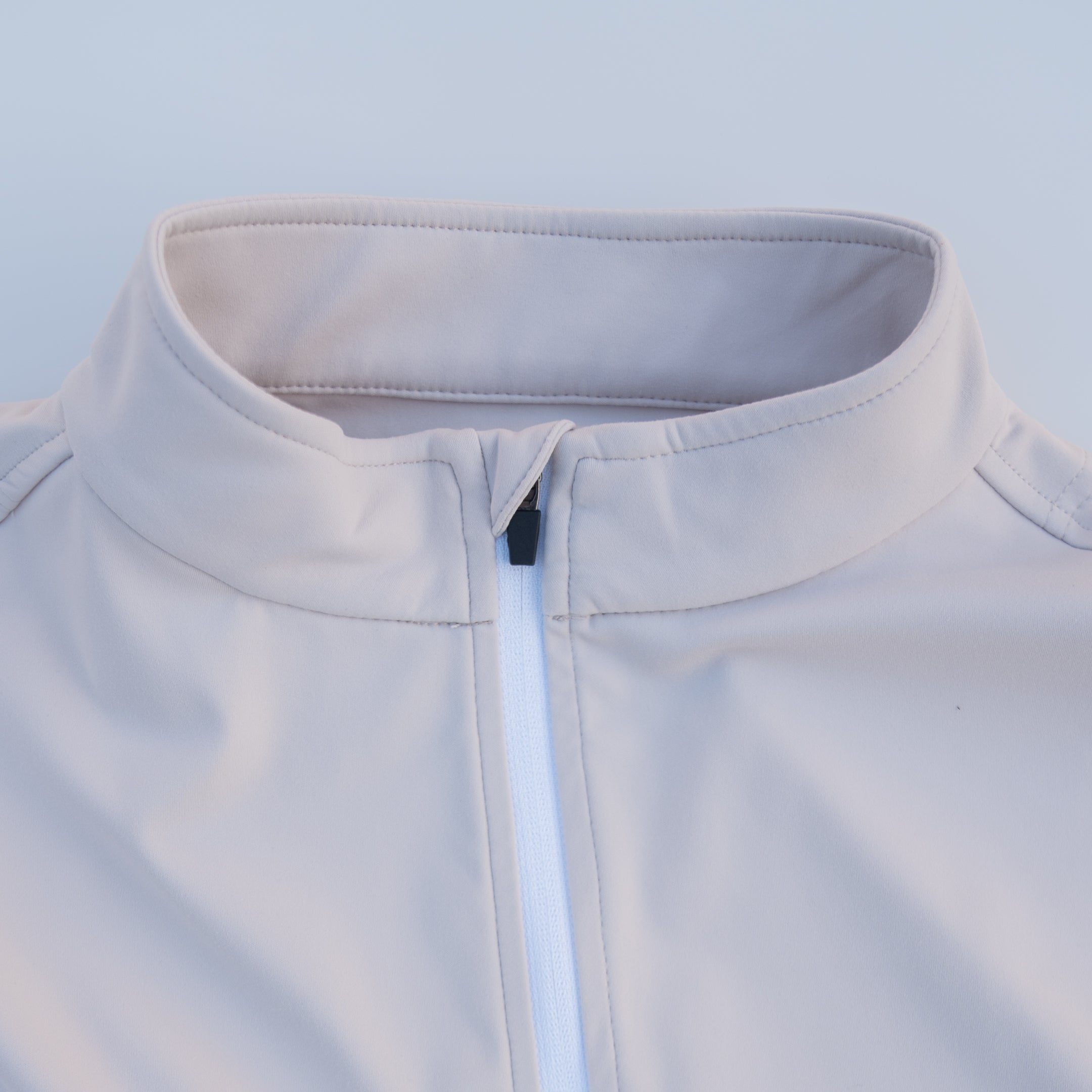 The Riviera Quarter Zip (Smoke) - Motier Lafayette 
