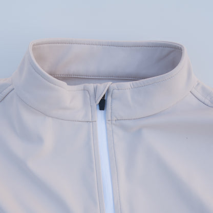 The Riviera Quarter Zip (Smoke) - Motier Lafayette 