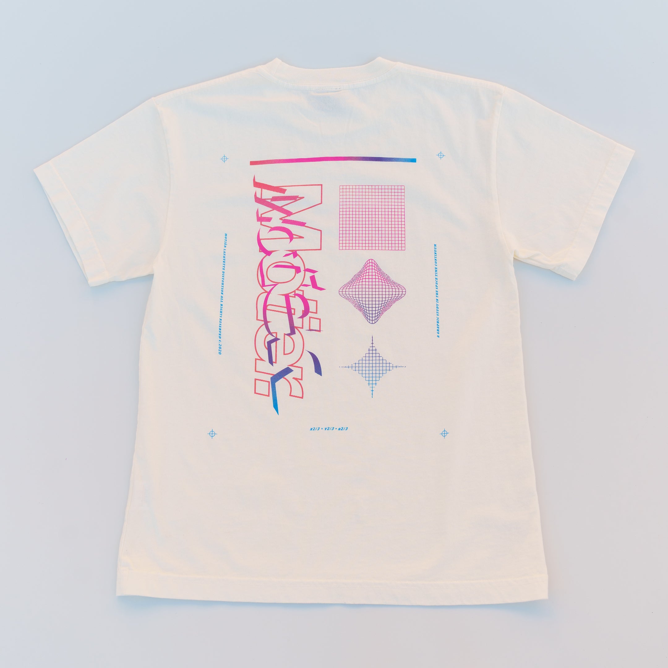 The Space Time Continuum Luxe Premium Tee (Snow White) - Motier Lafayette 