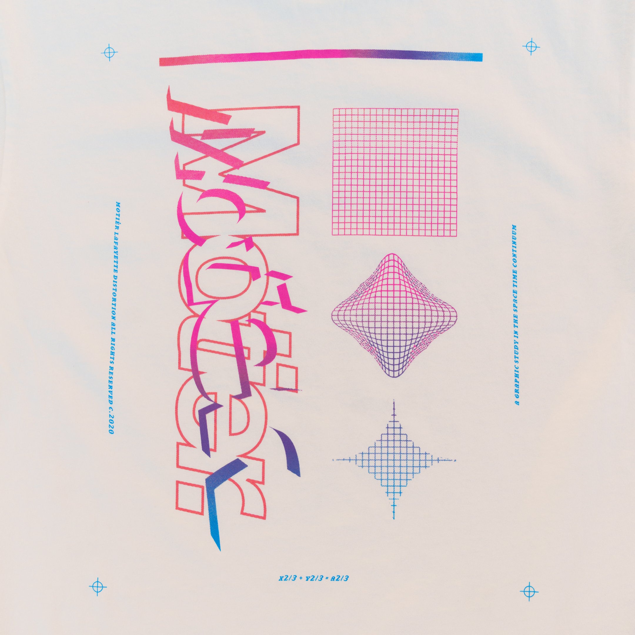 The Space Time Continuum Luxe Premium Tee (Snow White) - Motier Lafayette 