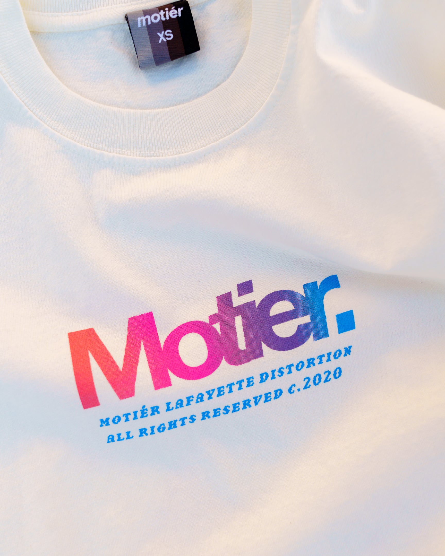 The Space Time Continuum Luxe Premium Tee (Snow White) - Motier Lafayette 