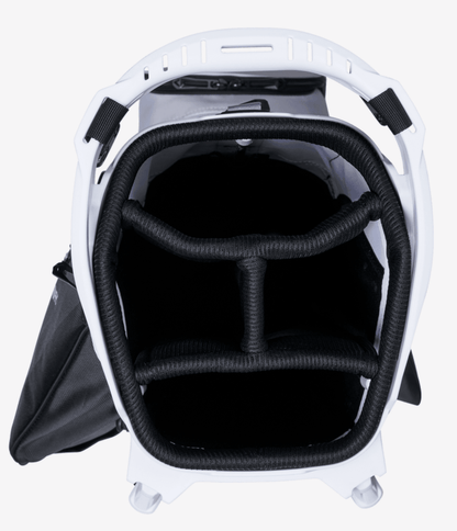 The Motier Fairway C Callaway Tour Golf Bag (Black/White)