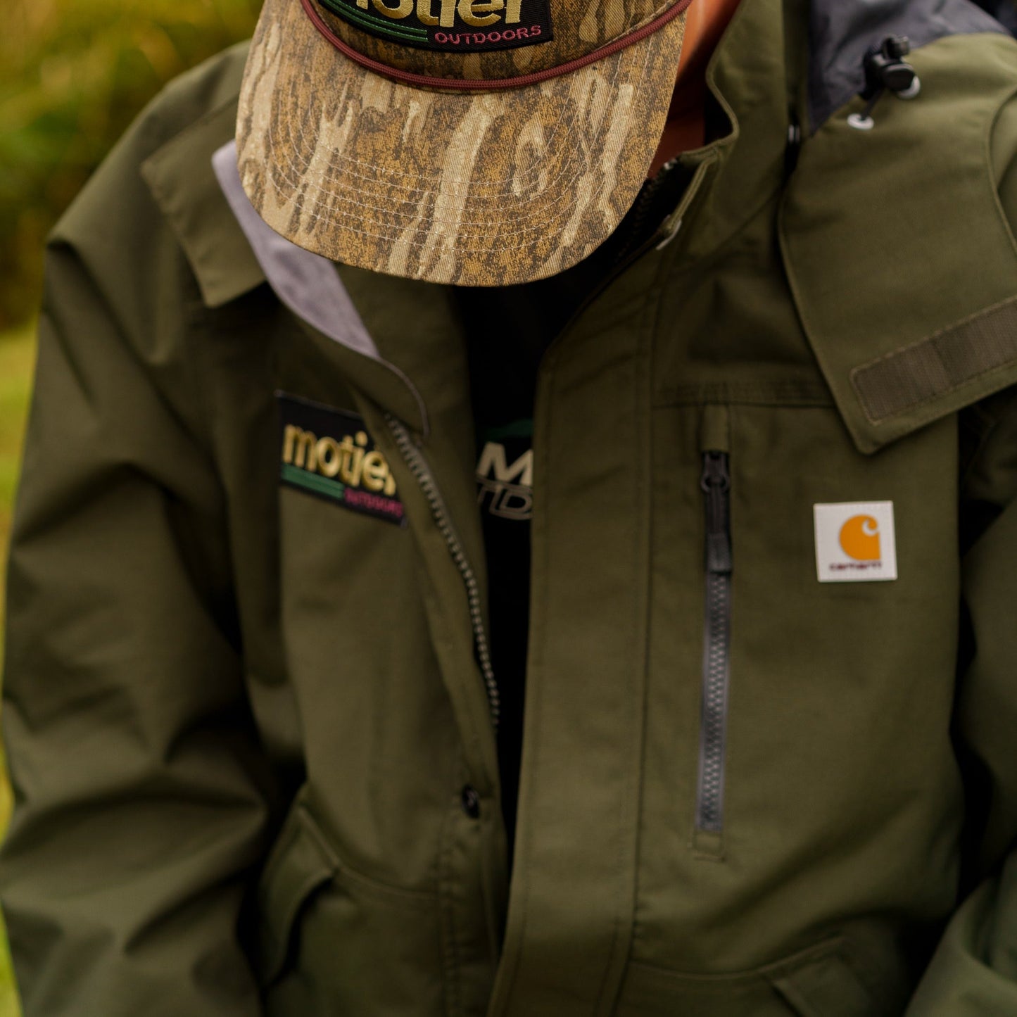 The Motier Outdoors Shoreline Jacket (Olive) - Motier Lafayette 