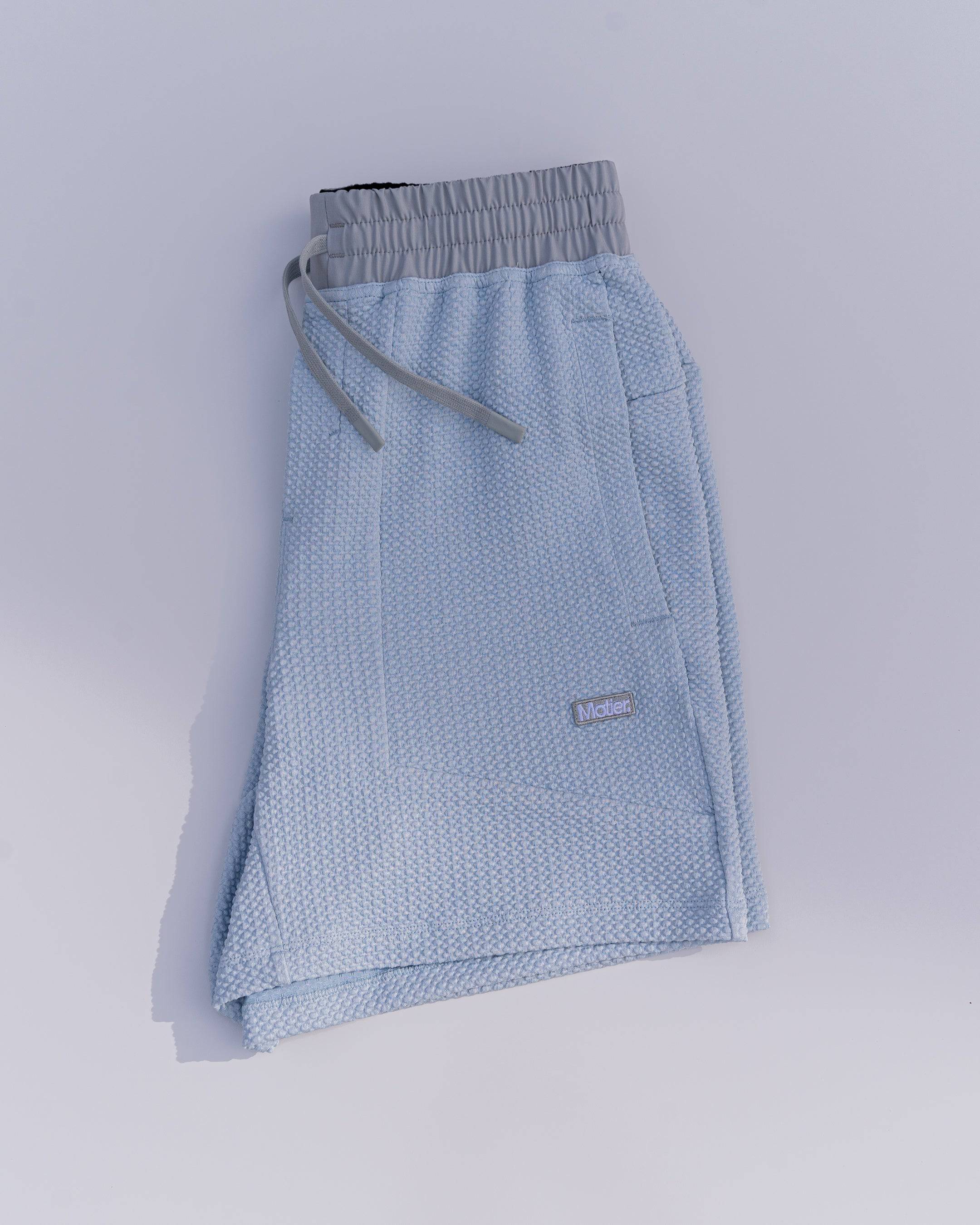 The CloudKnit Shorts (Skyway) - Motier Lafayette 