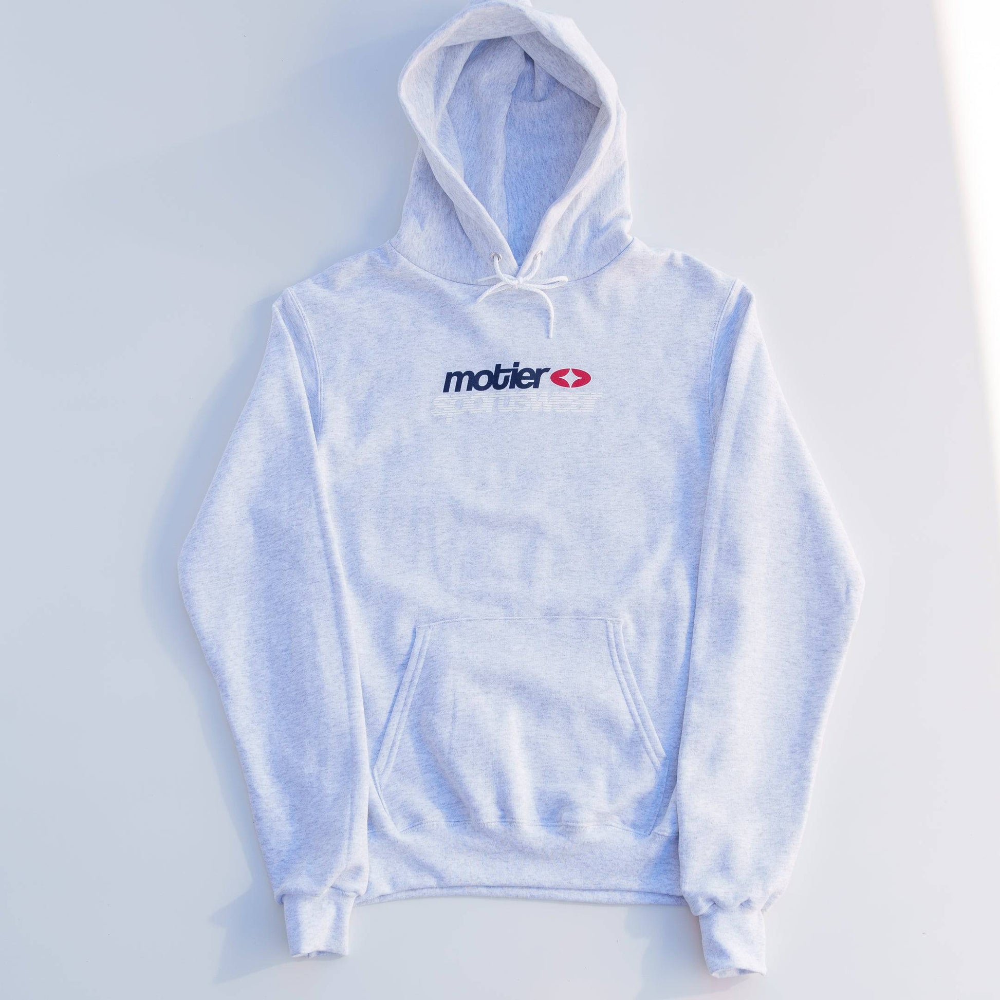 The Motier Sportswear III Hoodie (Silver Grey) - Motier Lafayette 
