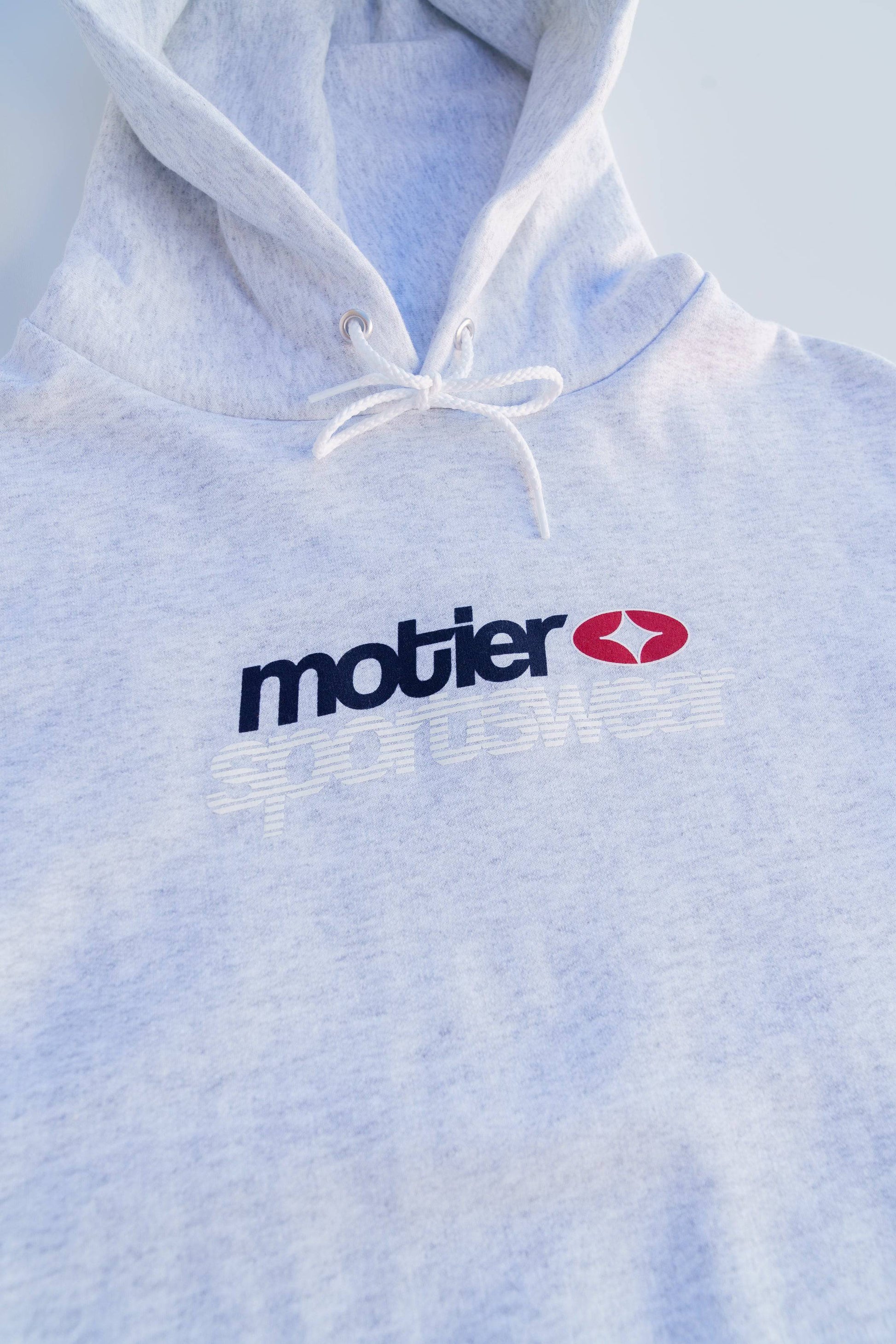 The Motier Sportswear III Hoodie (Silver Grey) - Motier Lafayette 