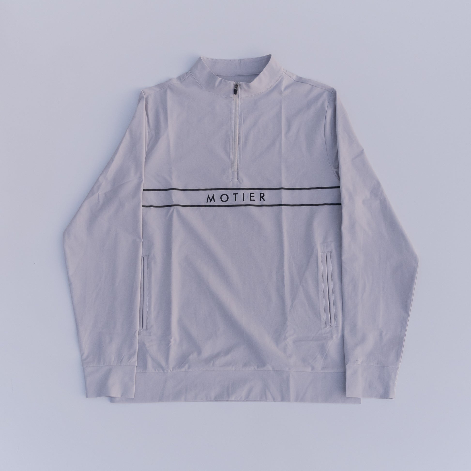 The Thomas Élite Pullover (Smoke) - Motier Lafayette 