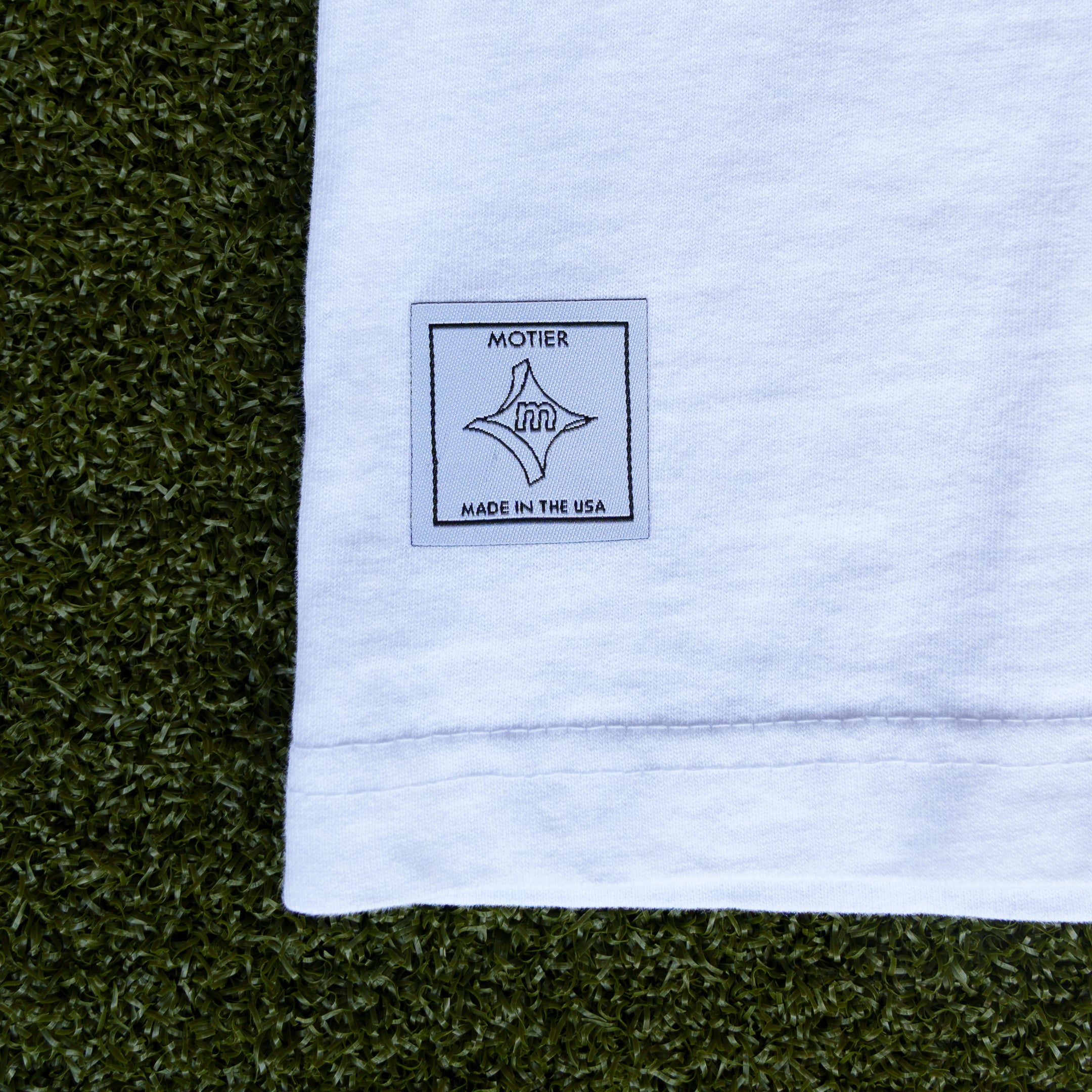 The University Luxe Tee (White) - Motier Lafayette 