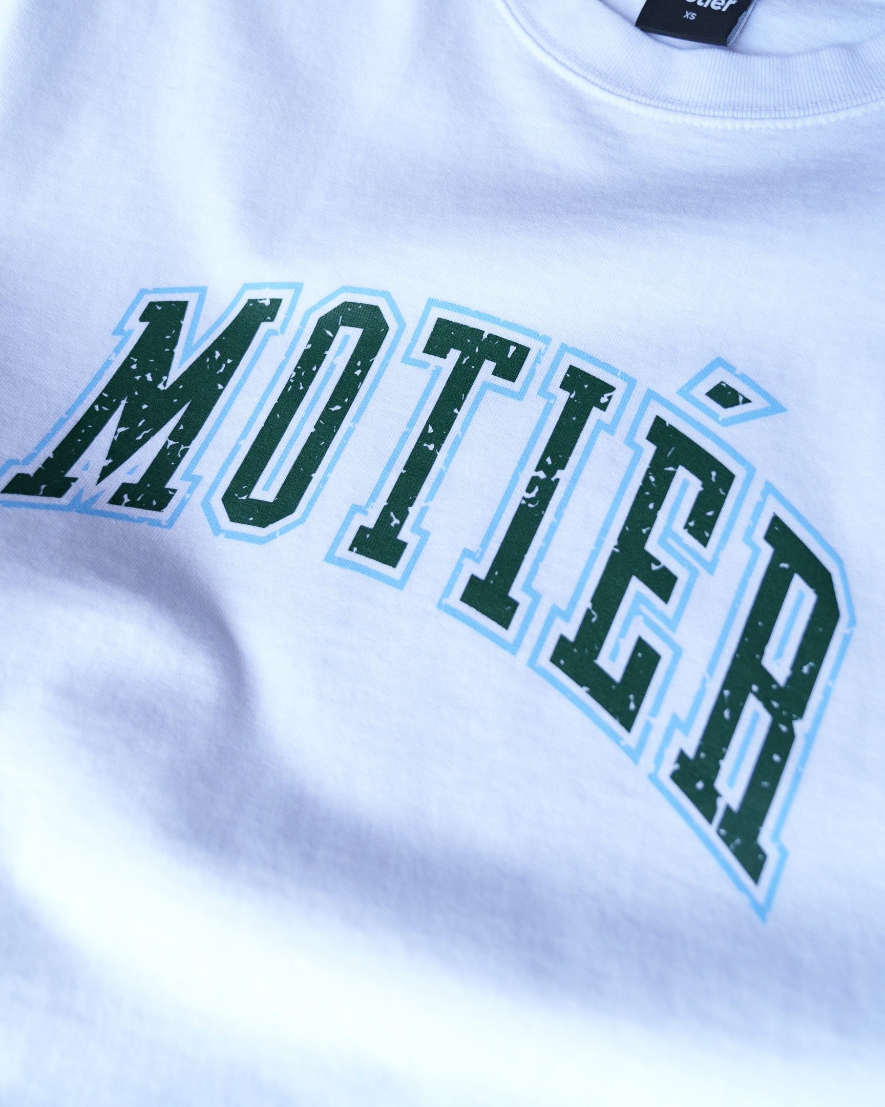 The University Luxe Tee (White) - Motier Lafayette 