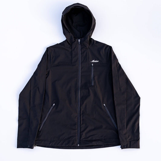 The Venture Anorak Jacket (Black) - Motier Lafayette 