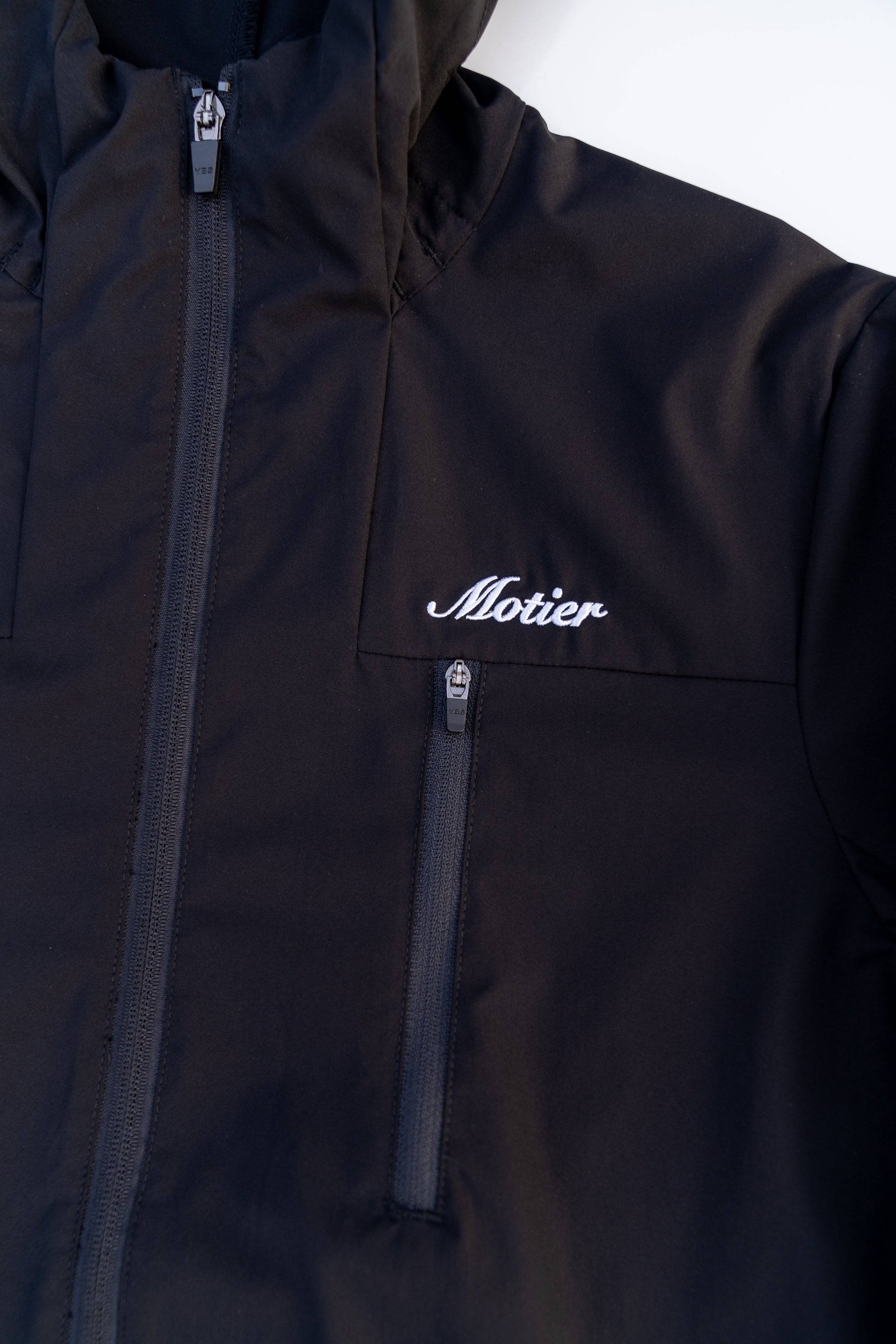 The Venture Anorak Jacket (Black) - Motier Lafayette 