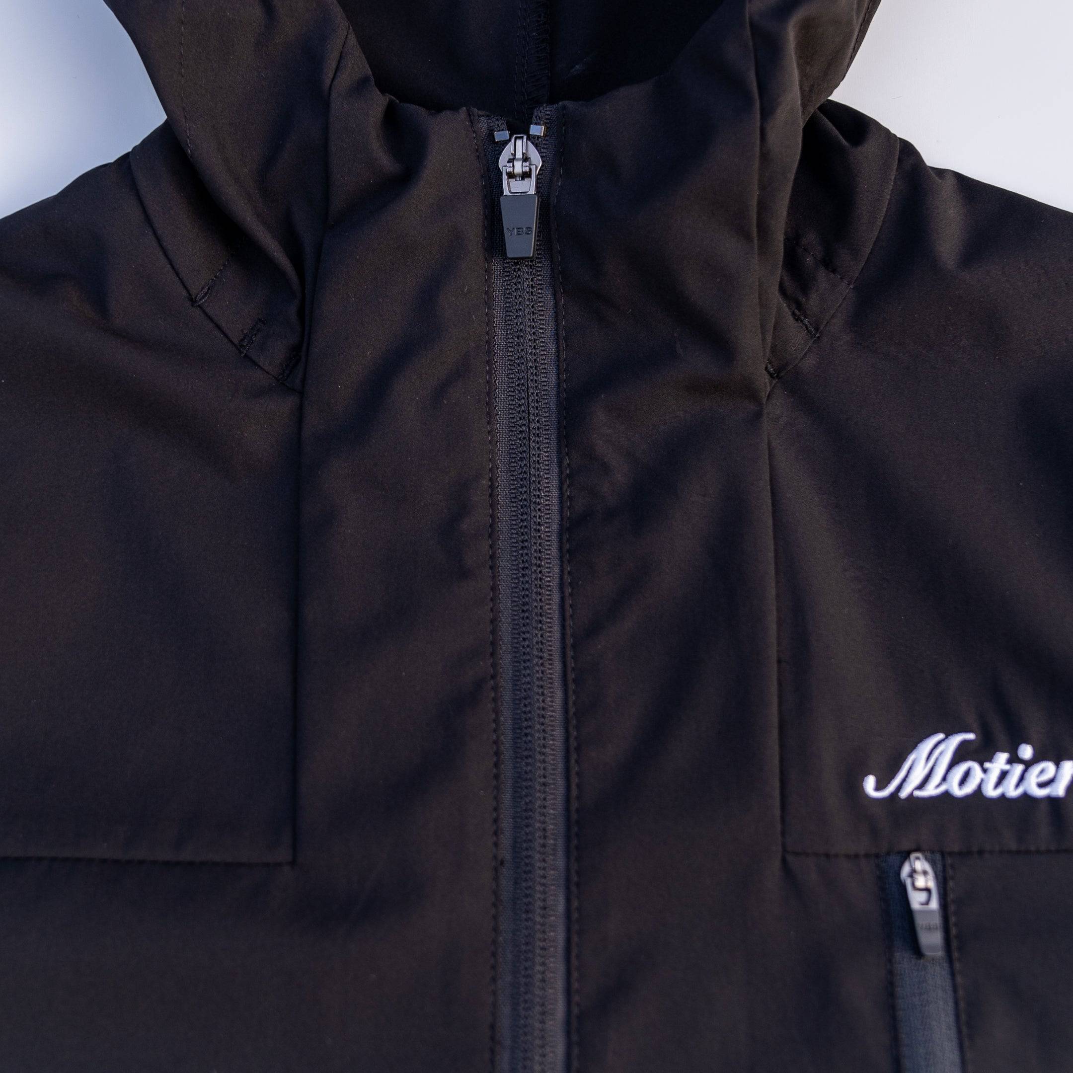 The Venture Anorak Jacket (Black) - Motier Lafayette 