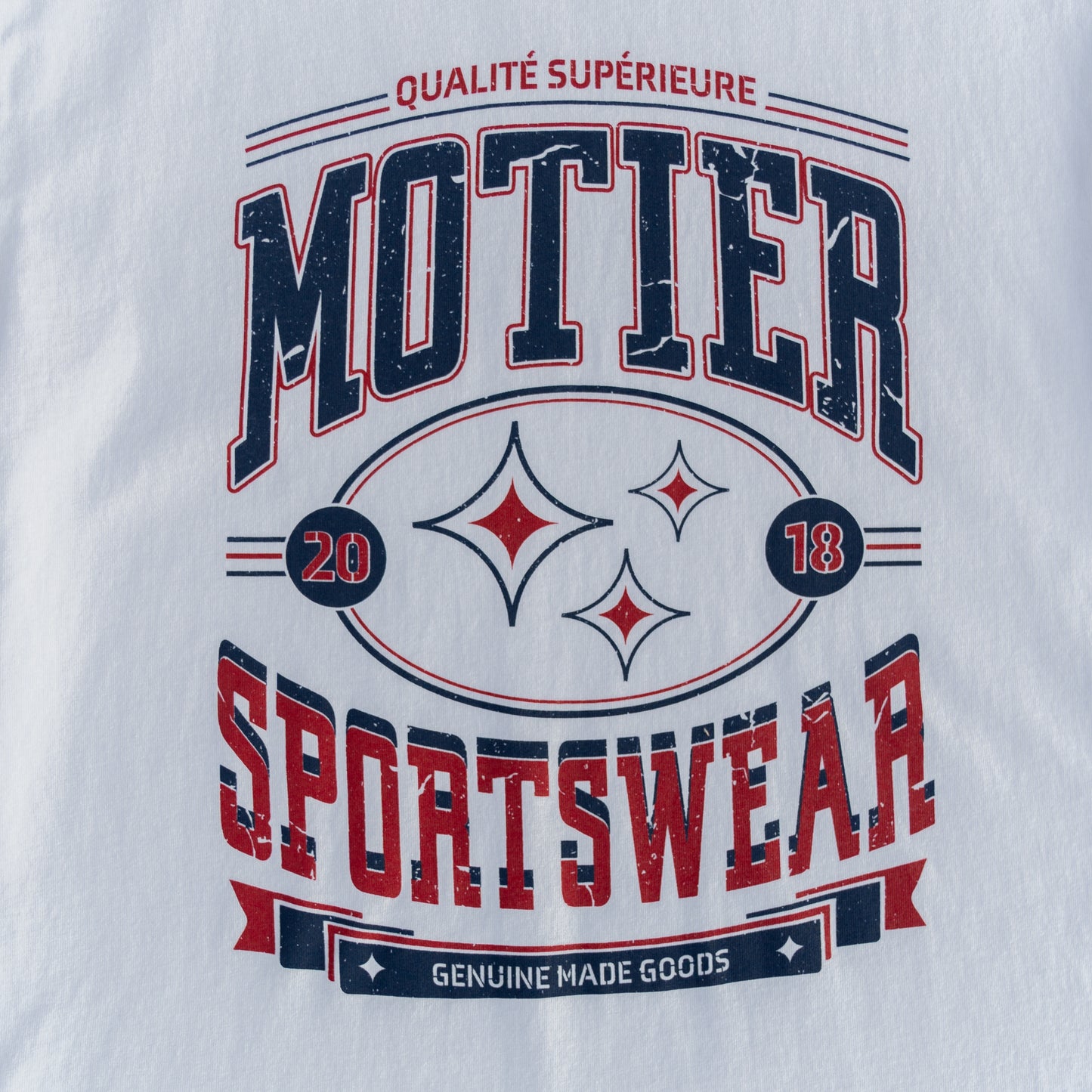 The Vintage Astroid Luxe Tee (Cloud) - Motier Lafayette 
