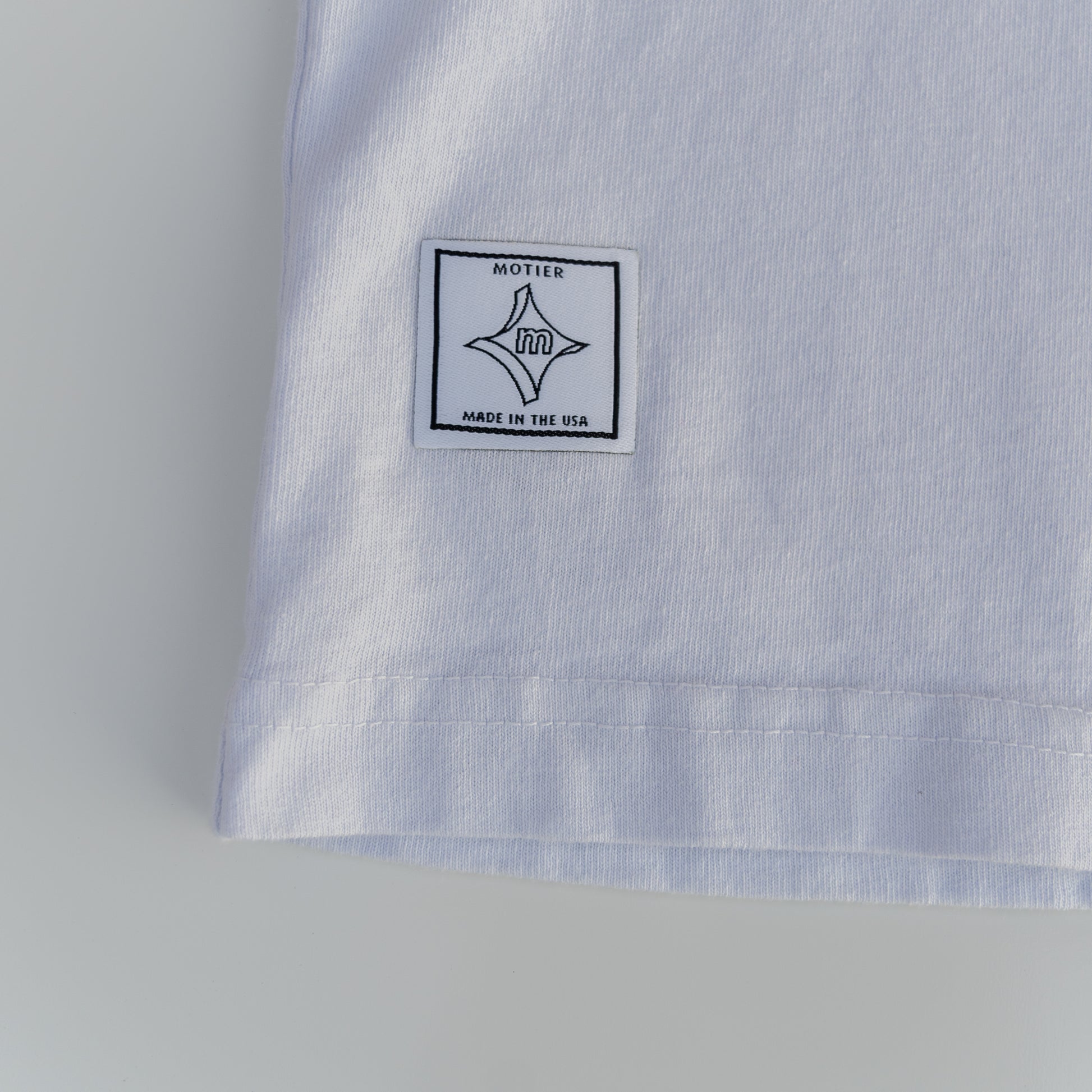 The Vintage Astroid Luxe Tee (Cloud) - Motier Lafayette 