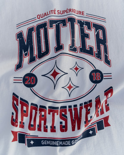 The Vintage Astroid Luxe Tee (Cloud) - Motier Lafayette 