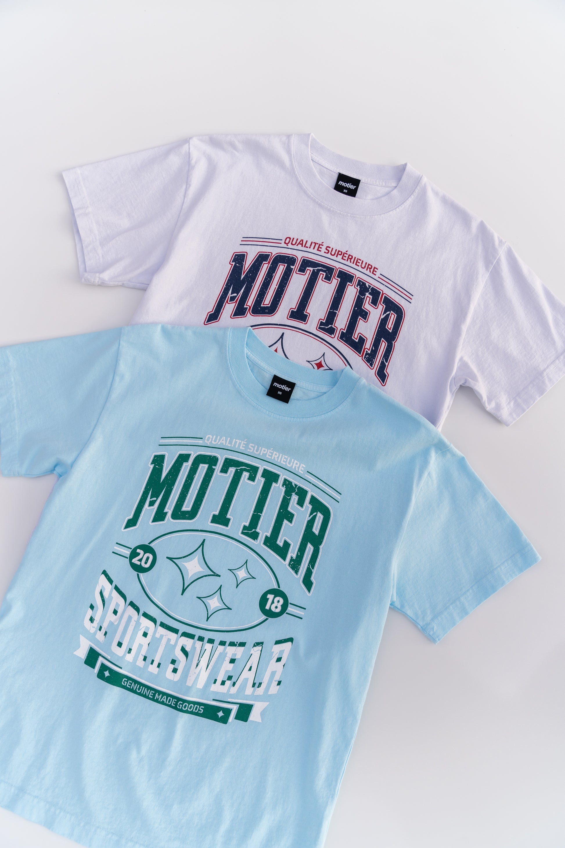 The Vintage Astroid Luxe Tee (Cloud) - Motier Lafayette 
