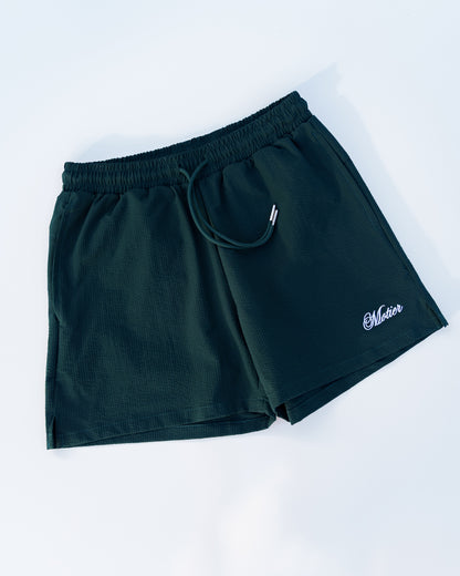 The Winston Seersucker Shorts (Pine)